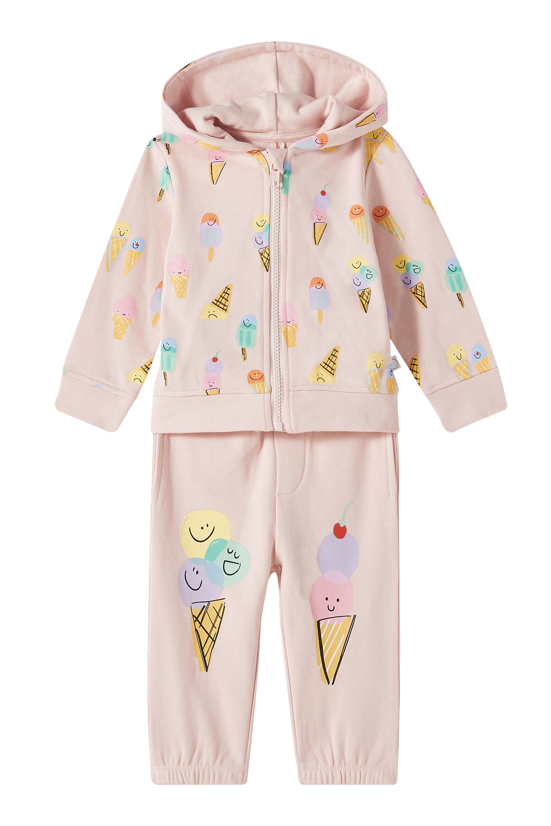 بنطال رياضي بنقشة ايس كريم للأطفال