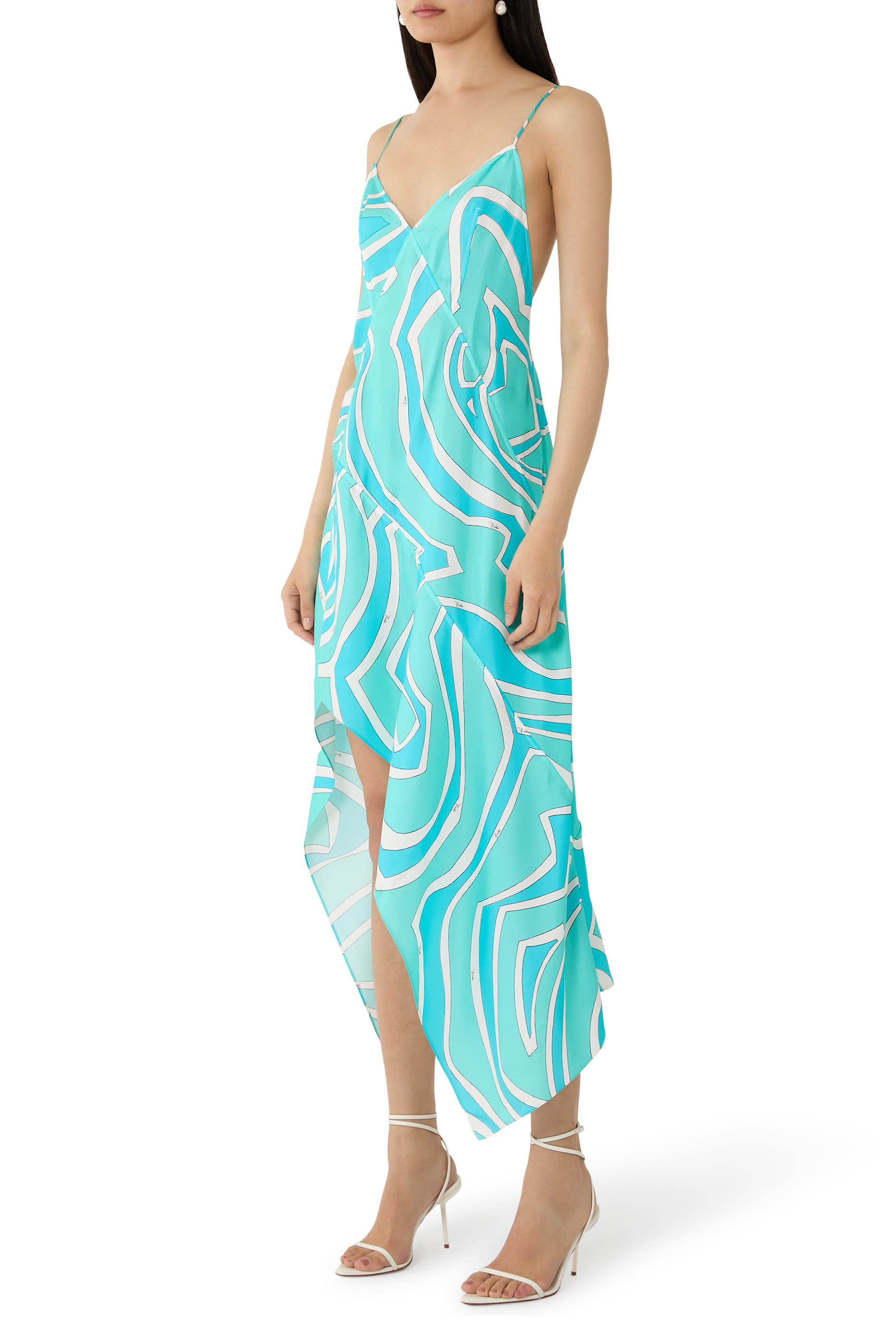 فستان أبيتو حرير تويل