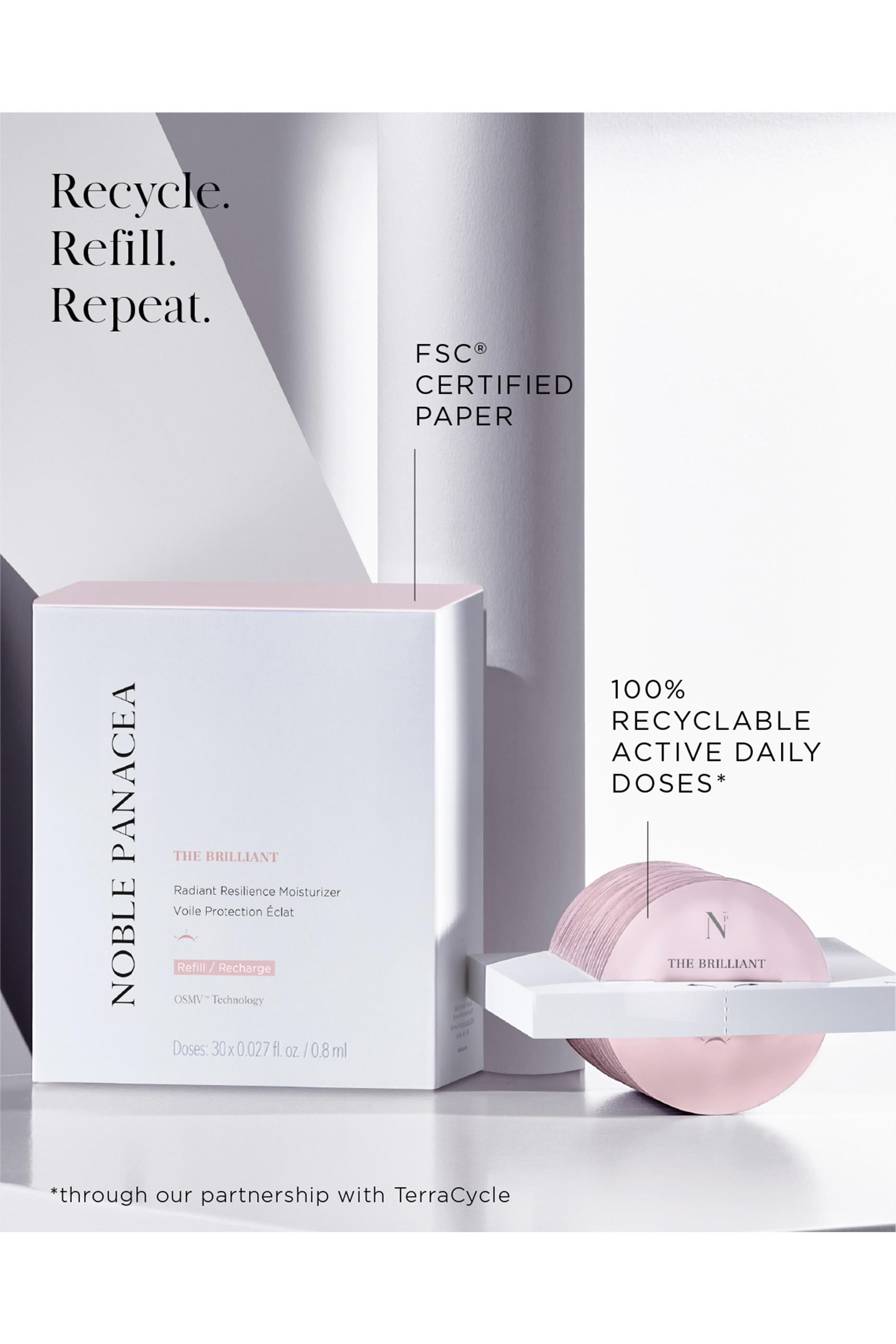 عبوة إعادة ملء مرطب بريليانت رايدينت ريزيليانس