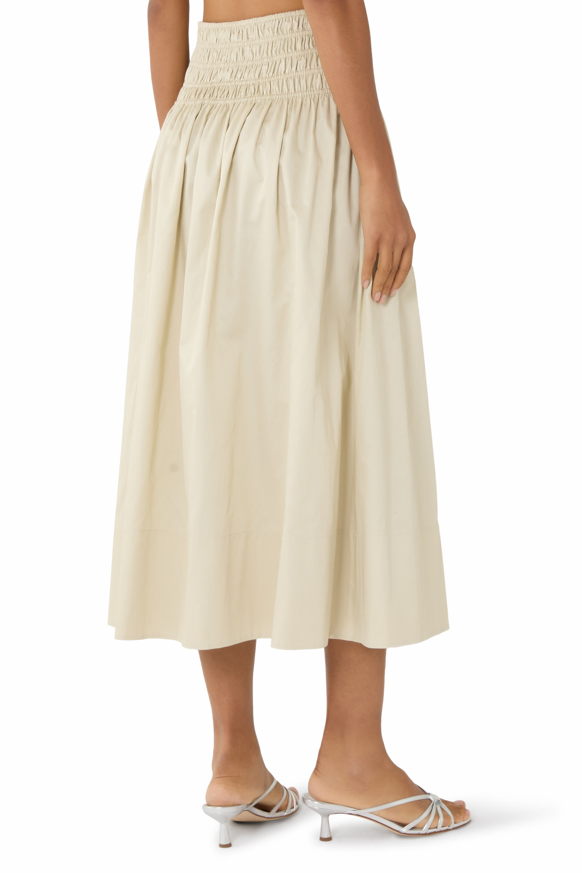 تنورة ليوني قطن ستان