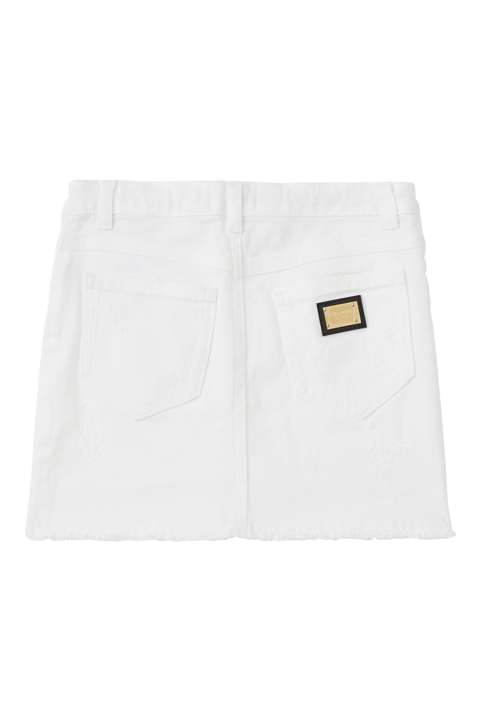 تنورة قصيرة دنيم للأطفال