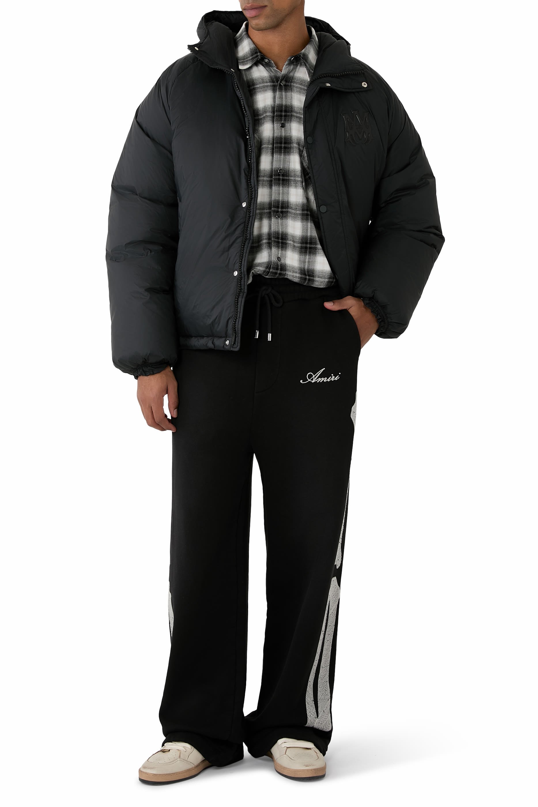 جاكيت بتصميم مبطن وغطاء للرأس