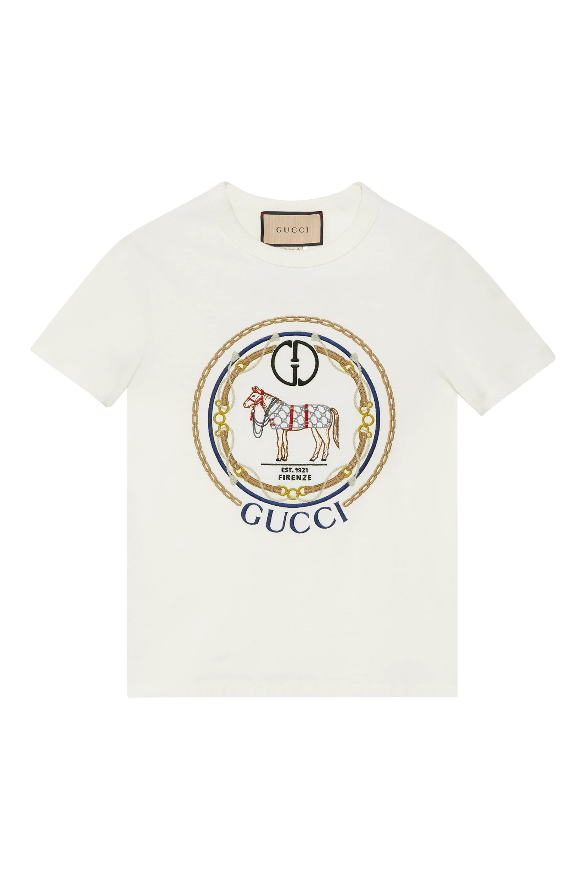 تيشيرت قطن بتطريزات