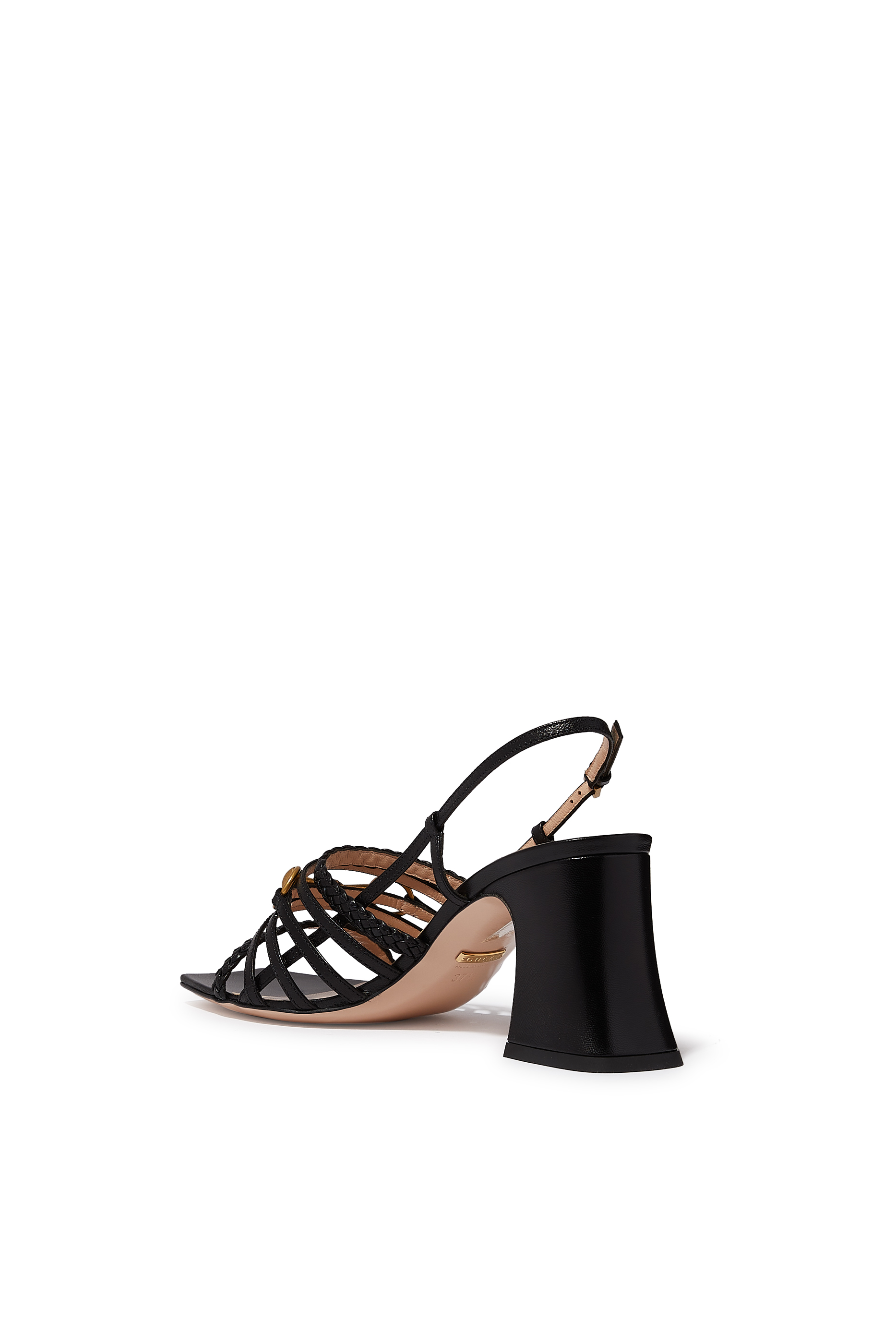 صندل بحلية لجام الحصان جلد