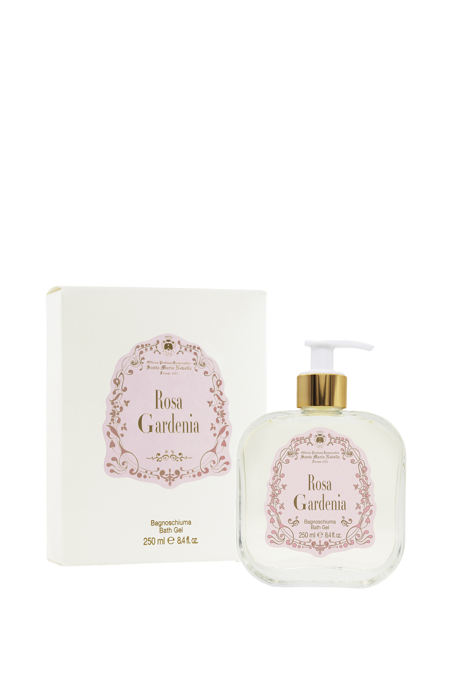Rosa Gardenia Bath Gel
