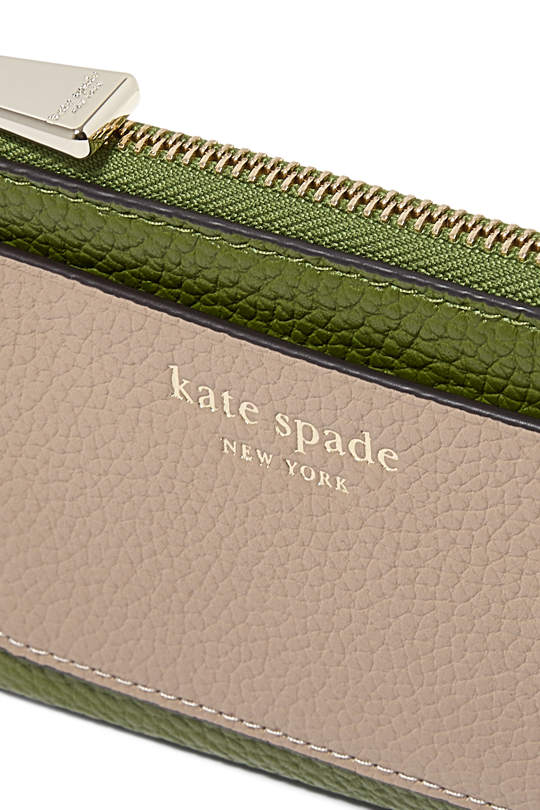 حافظة بطاقات وعملات أفا بسوار معصم مقسمة بألوان