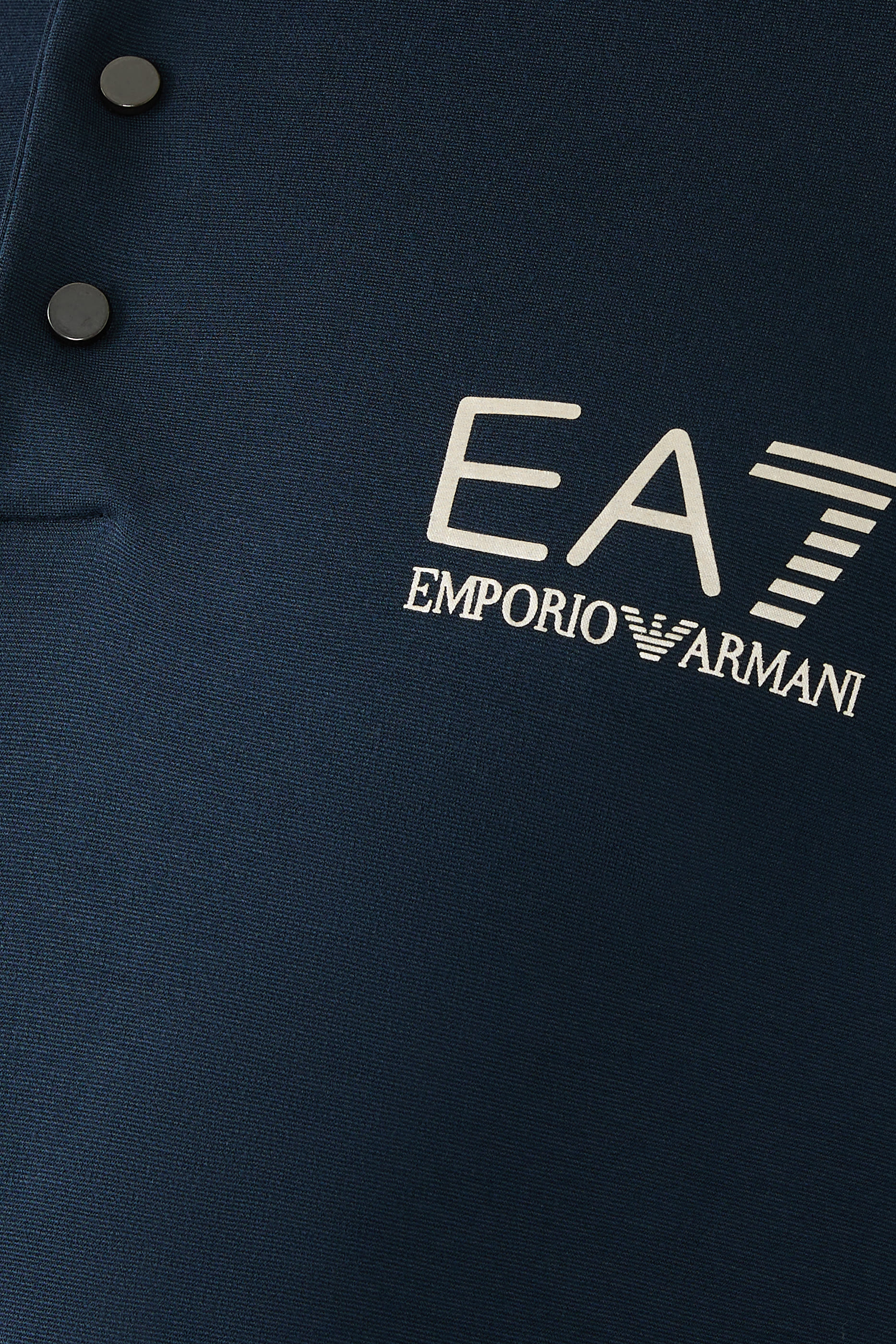 قميص بولو بأكمام قصيرة ورقعة بشعار الماركة