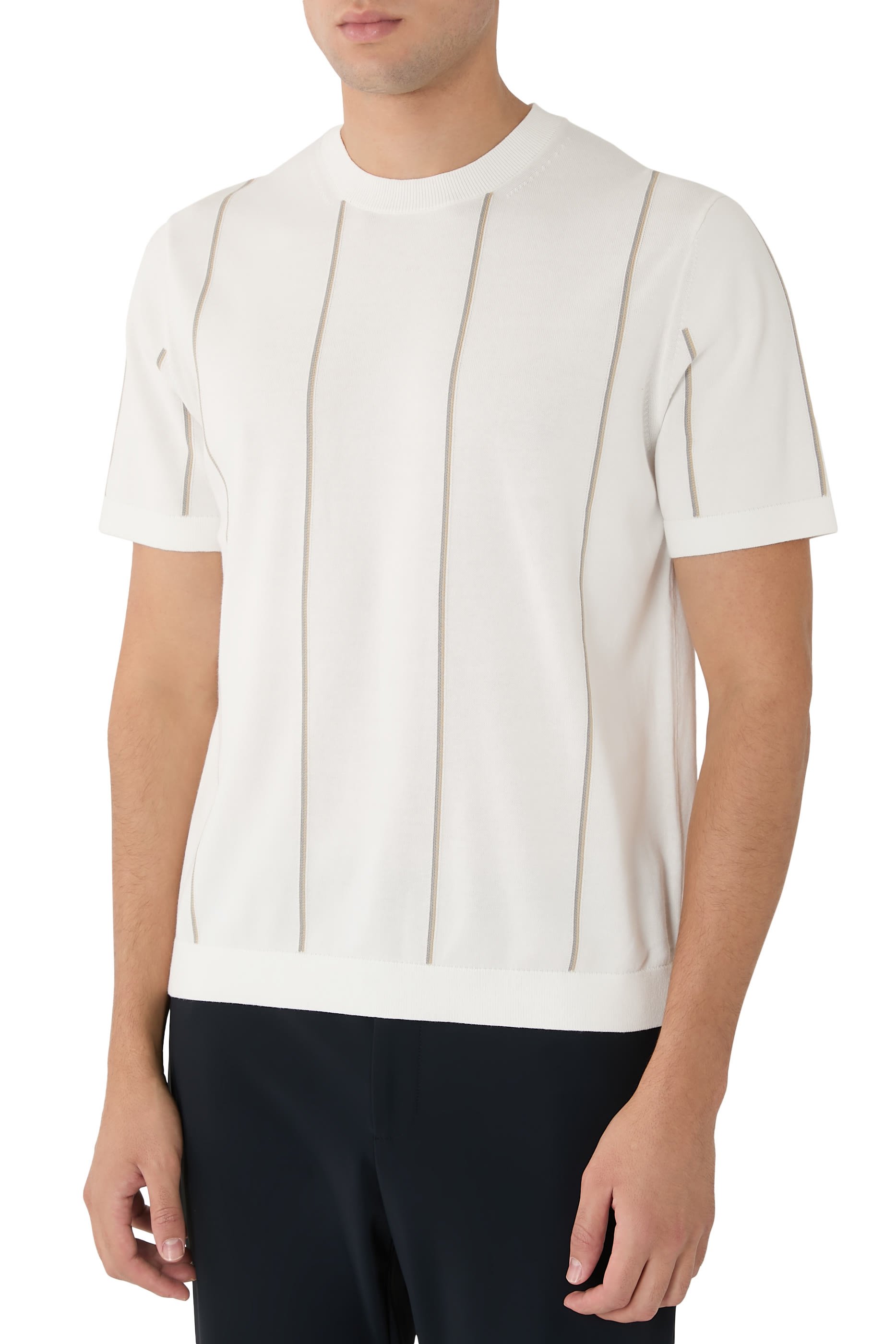 تيشيرت مخطط قطن تاكتيل