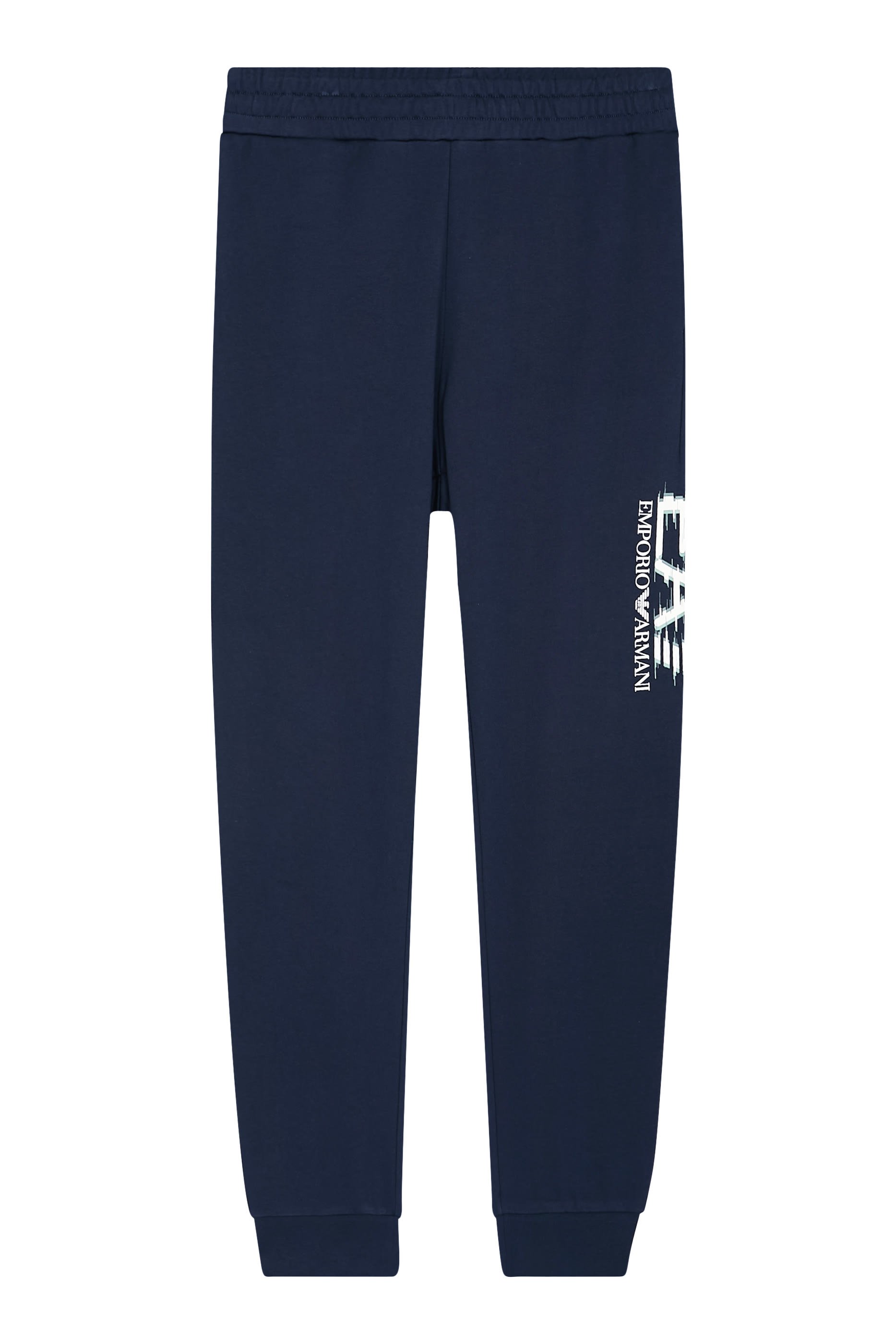 بنطال رياضي بشعار الماركة قطن تيري فرنسي