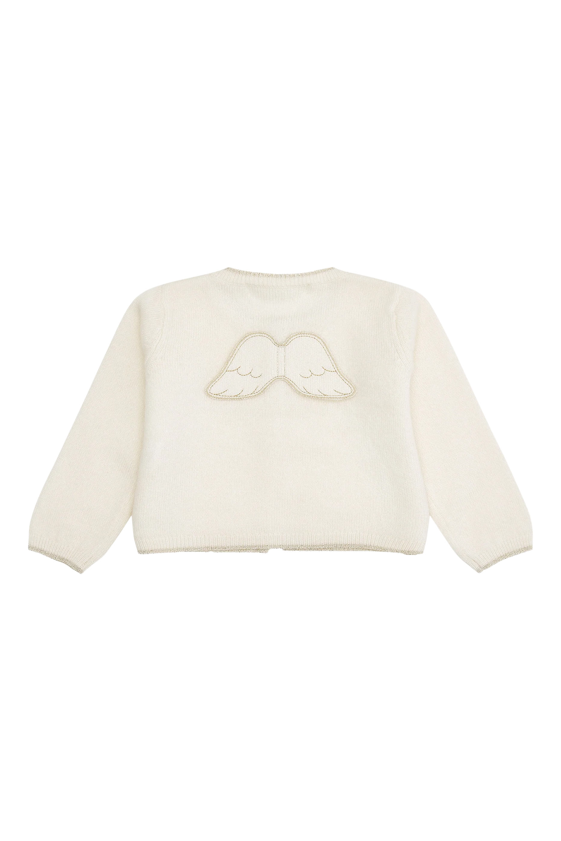 كارديجان كاسيل بنقشة جناح ملائكة كشمير للأطفال