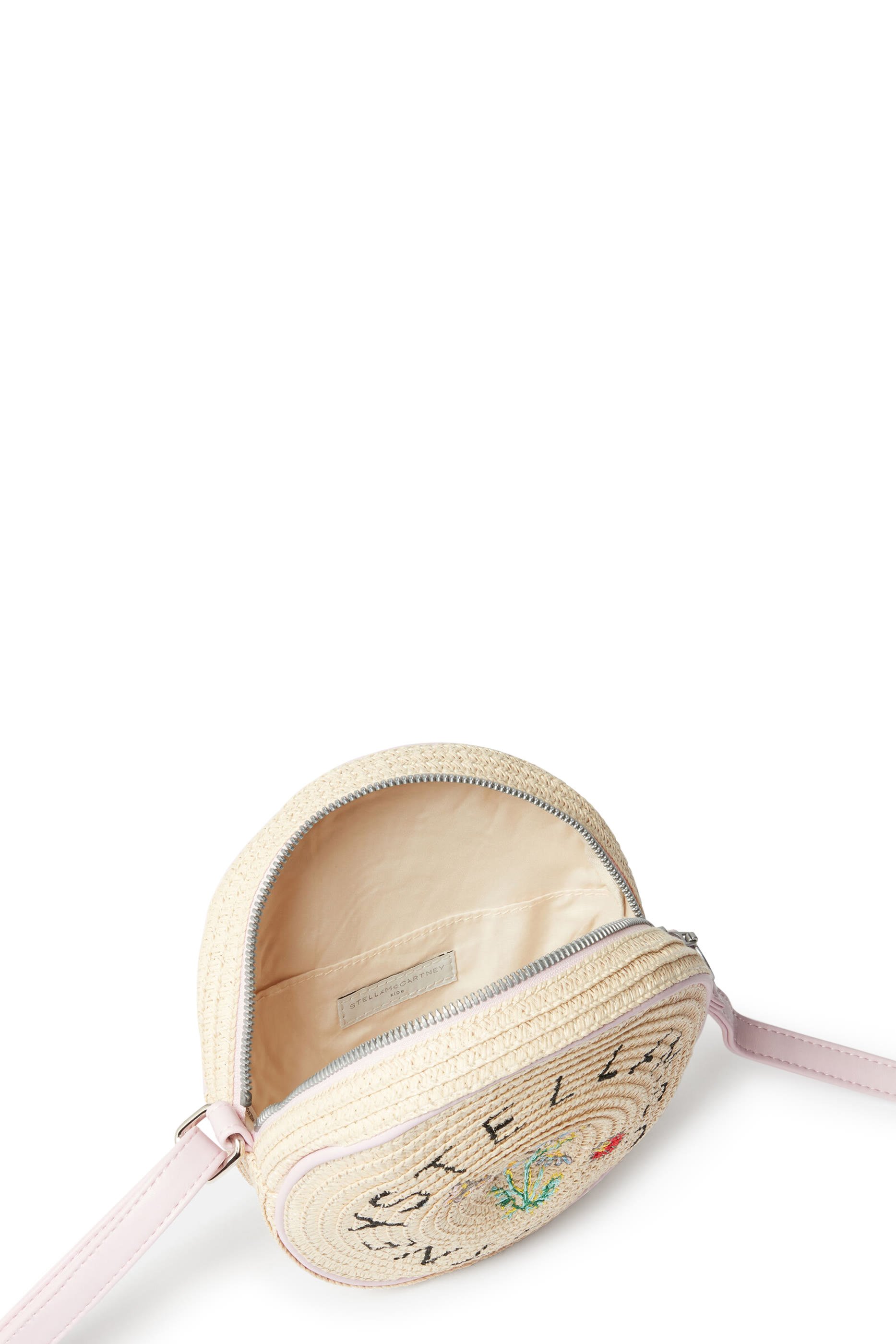 حقيبة بشعار الماركة منسوجة للأطفال