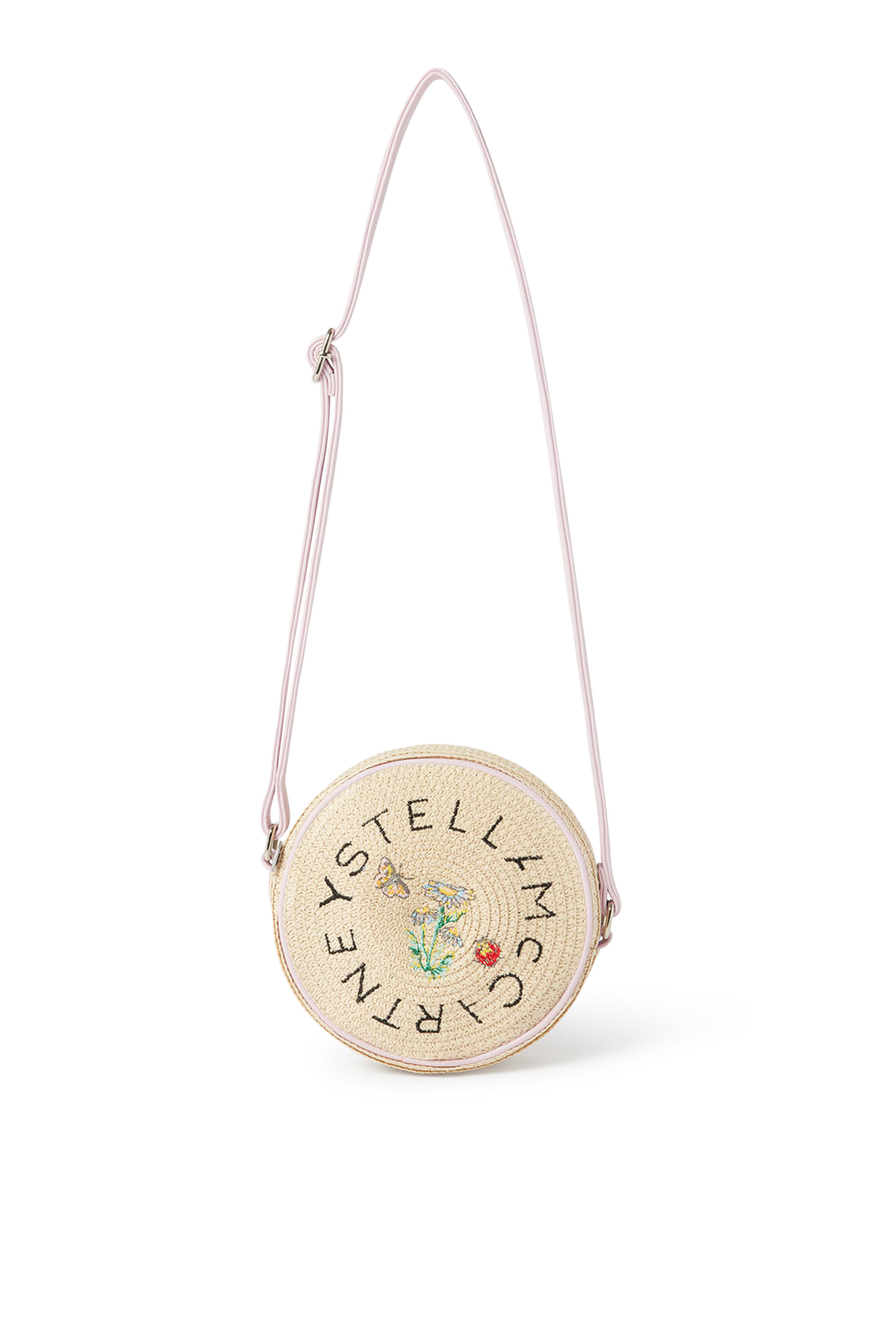 حقيبة بشعار الماركة منسوجة للأطفال