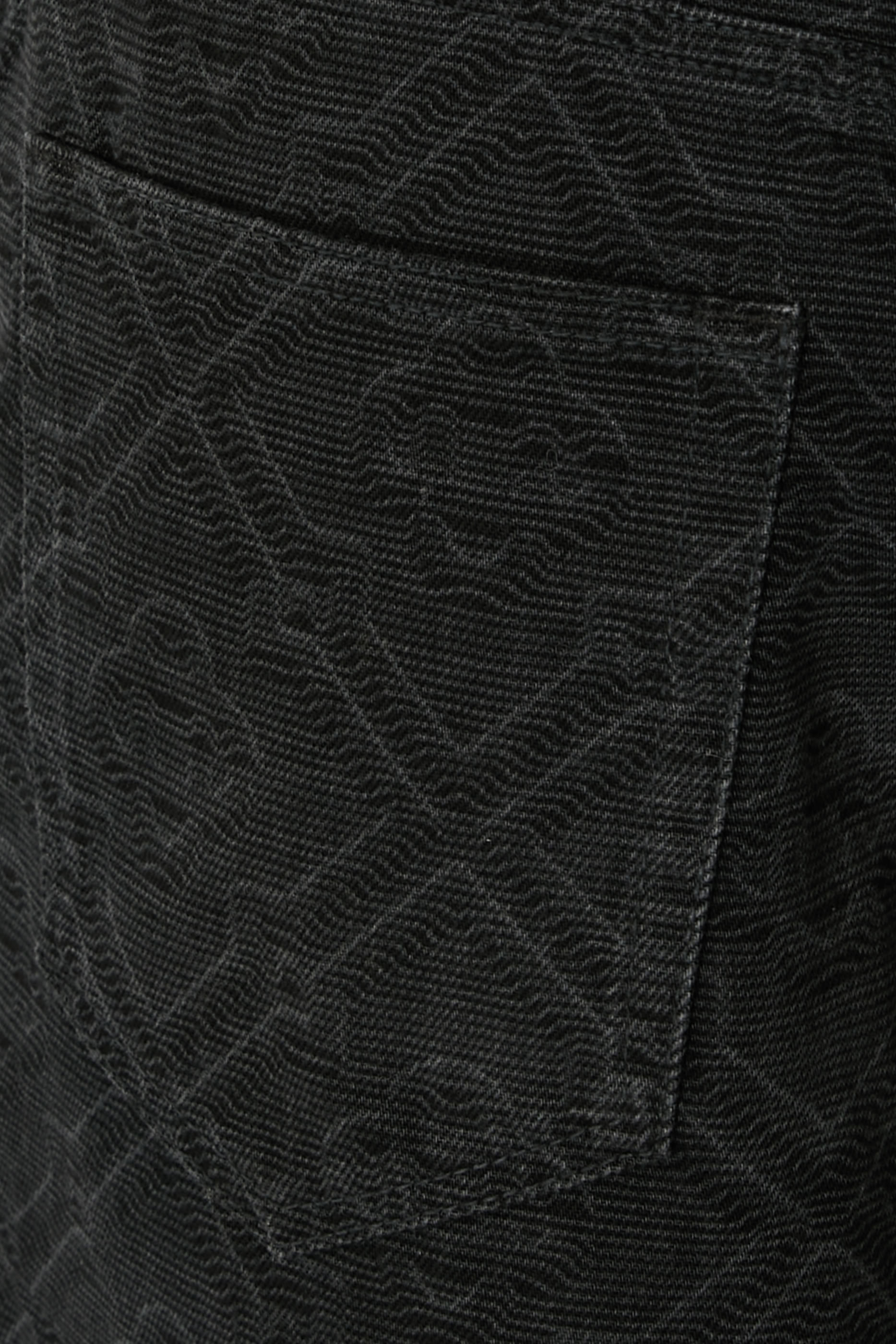 Laser Monogram Denim Shorts