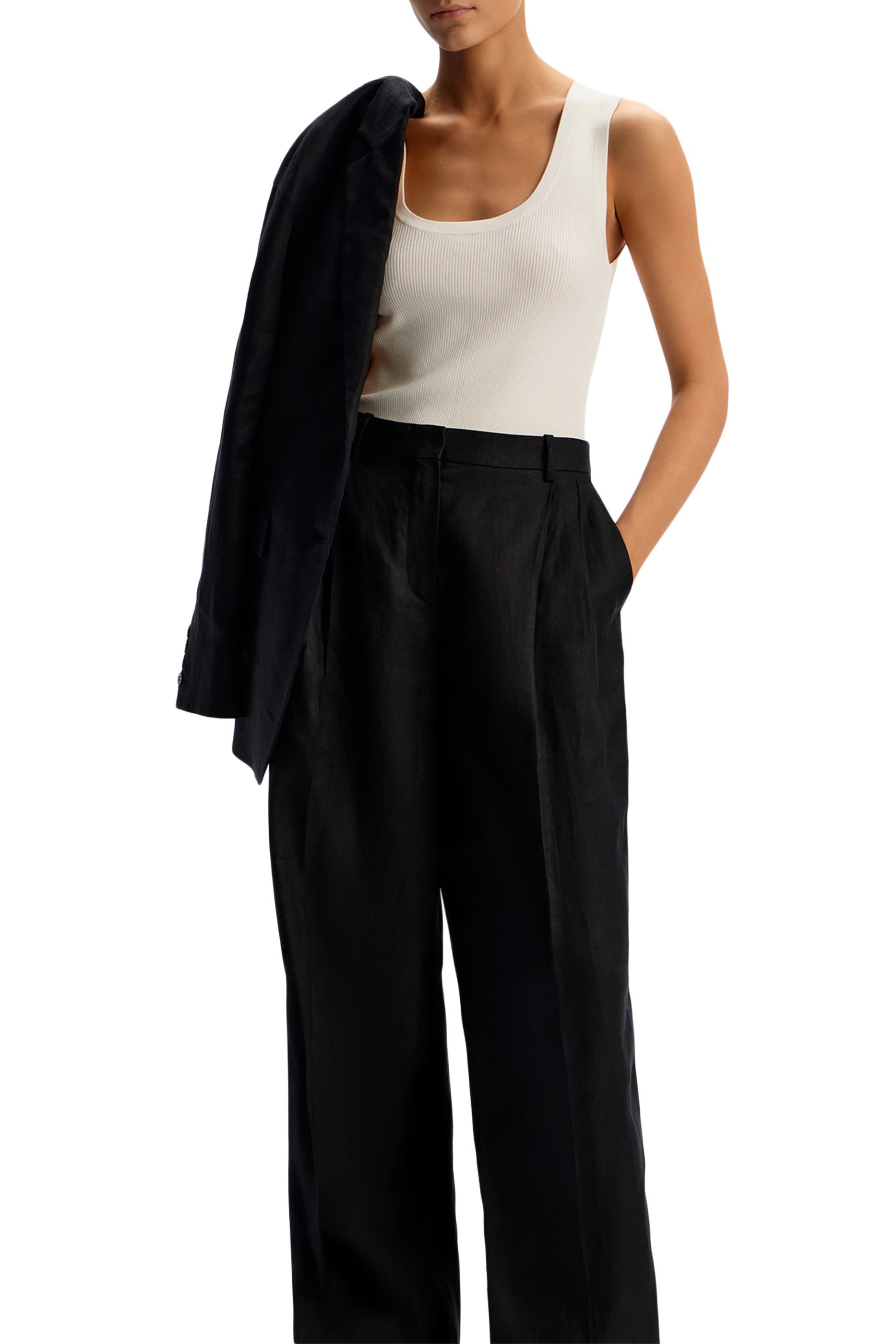 Tailored Linen Trousers