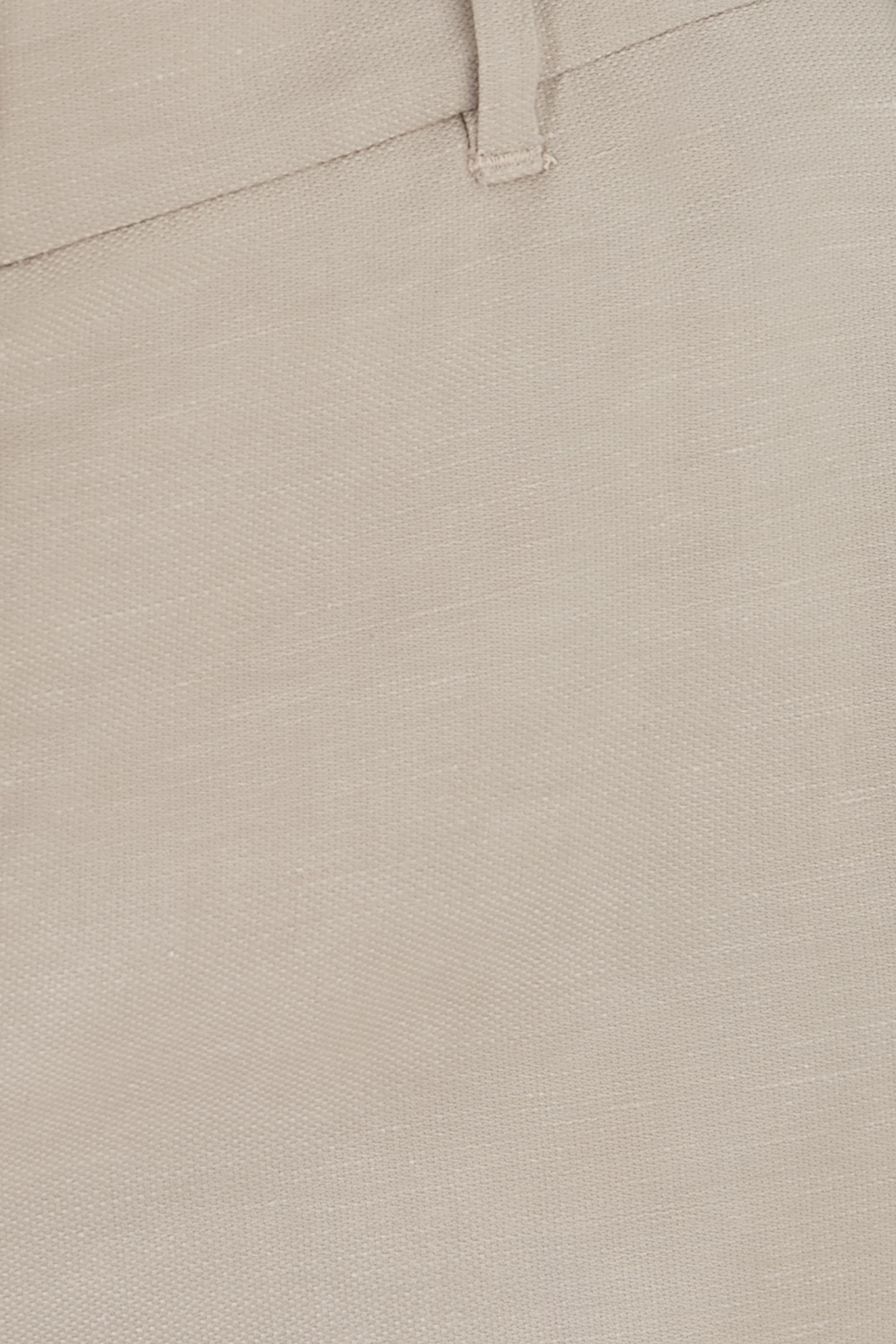 بنطال بطيات مزيج كتان