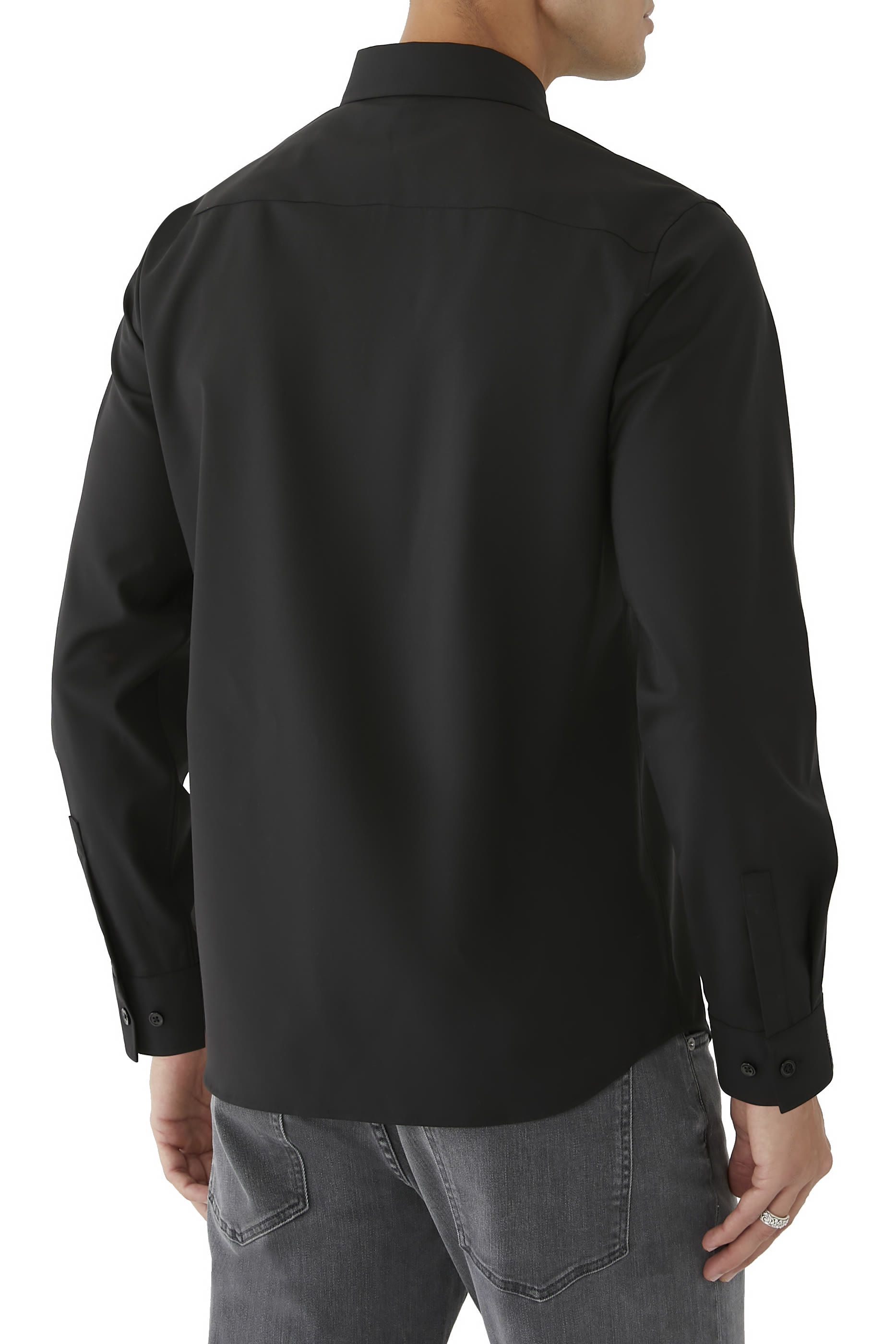 قميص هيو صوف مطاطي