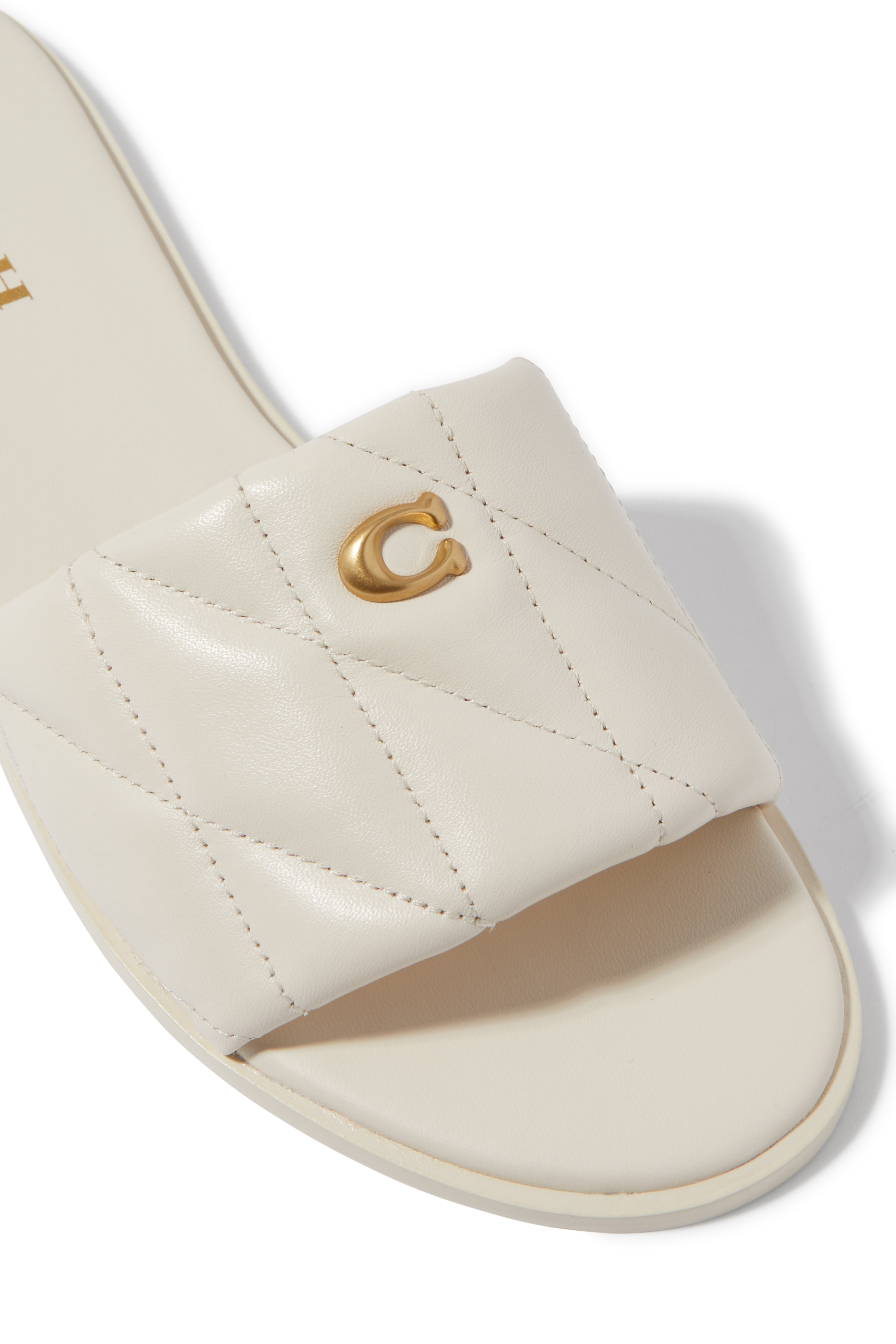 صندل هولي بتصميم مبطن جلد