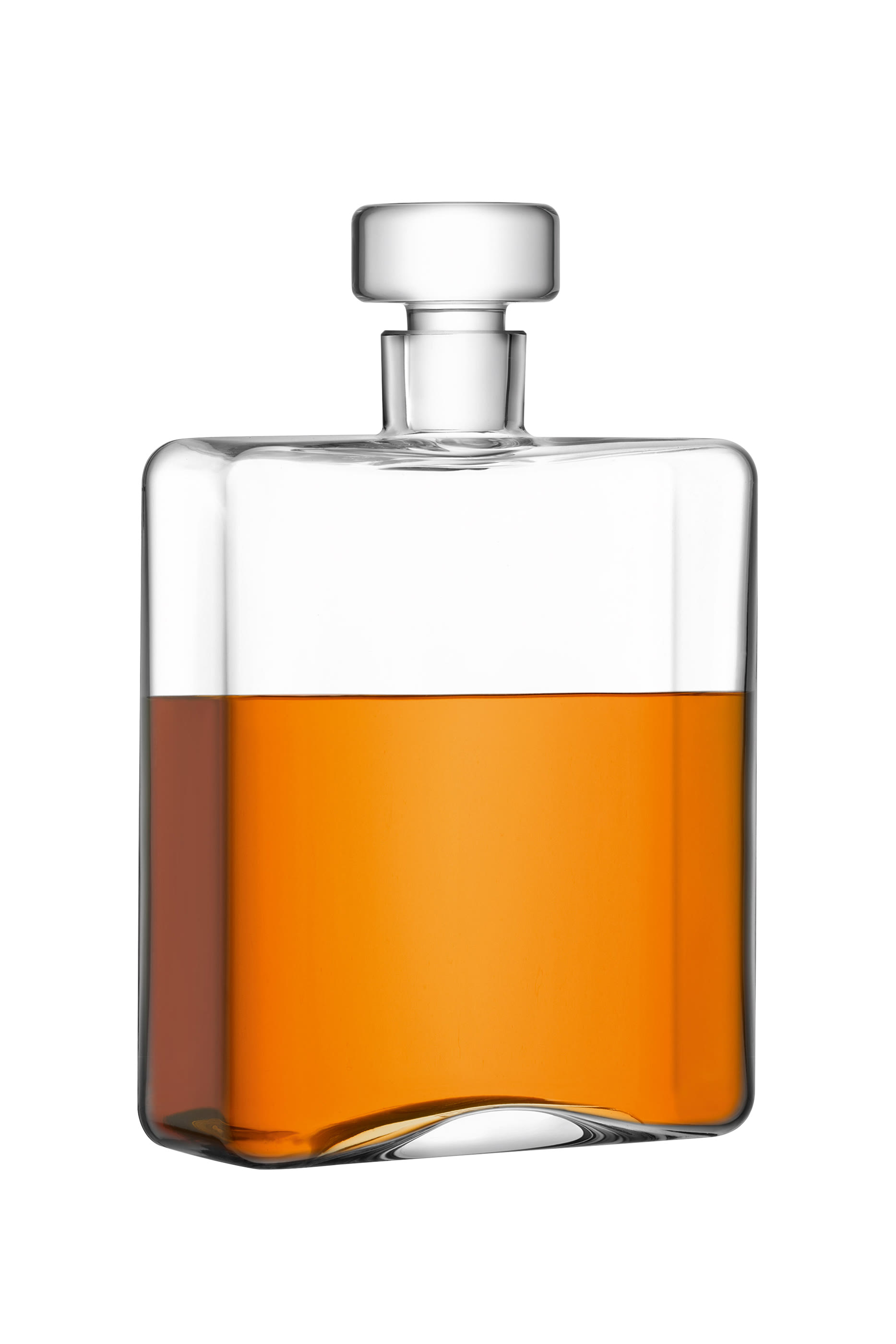 زجاجة مشروبات فاخرة بتصميم متسطيل