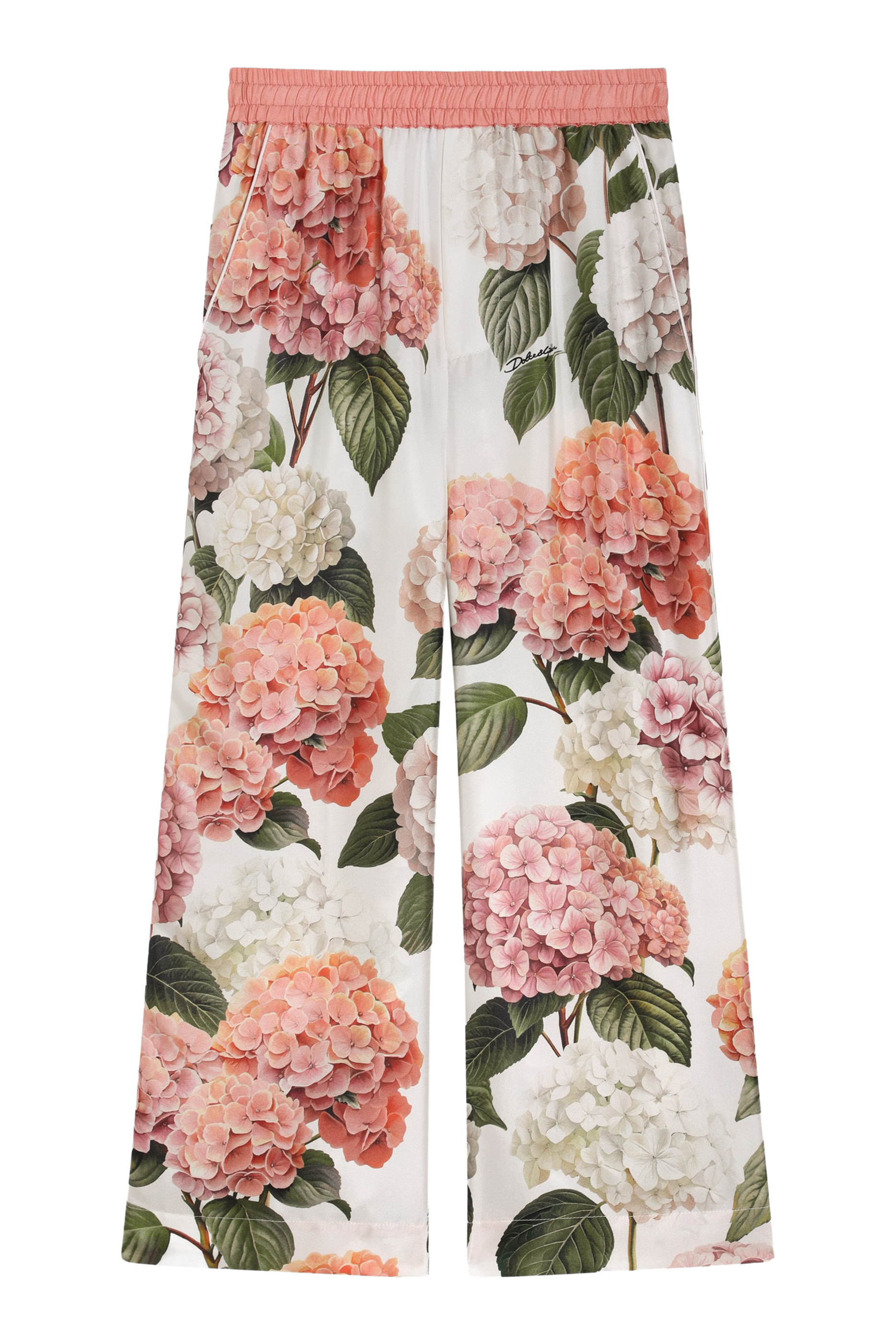 بنطال فانيتي بنقشة زهور كوبية تويل للأطفال