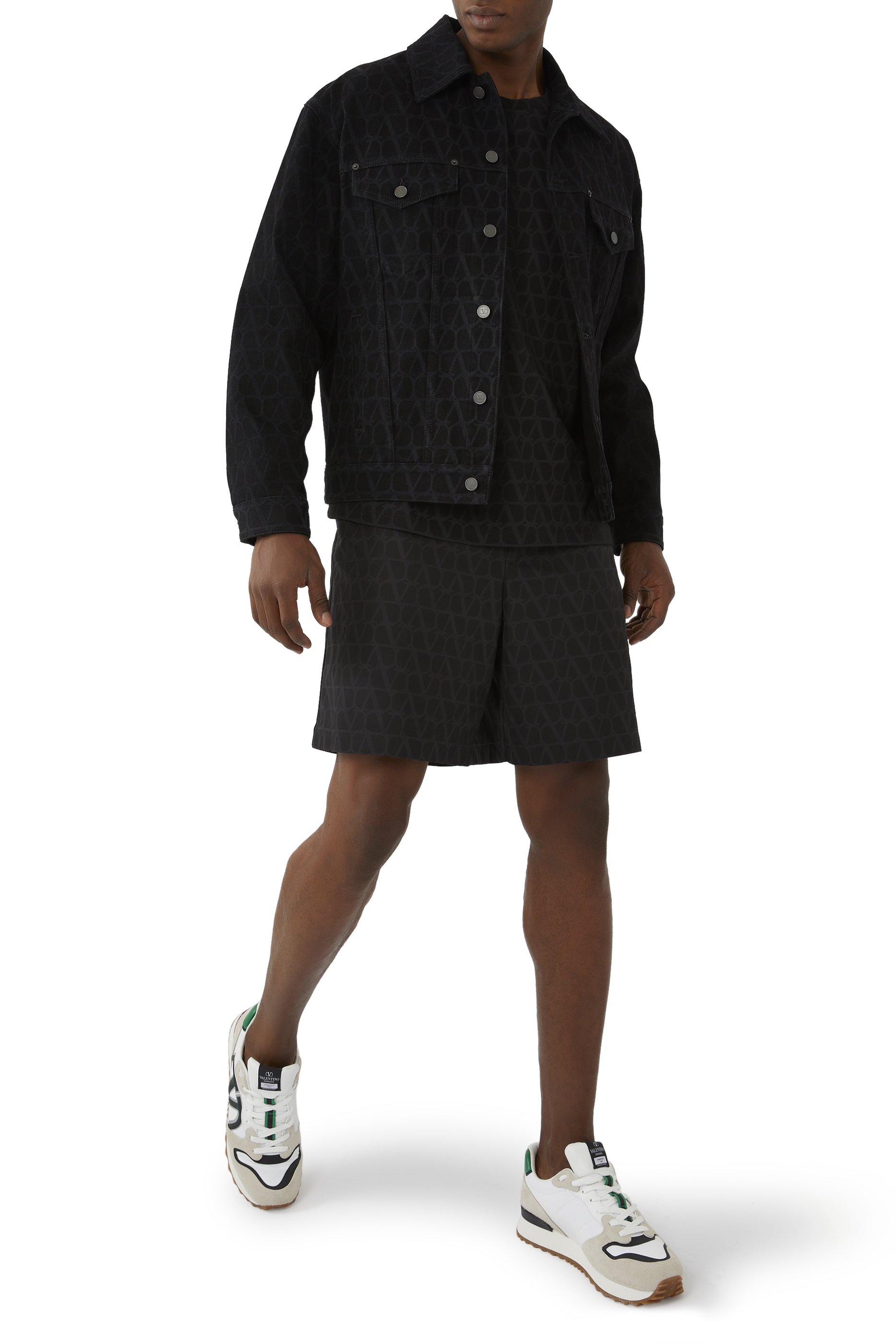  Toile Iconography Bermuda Shorts