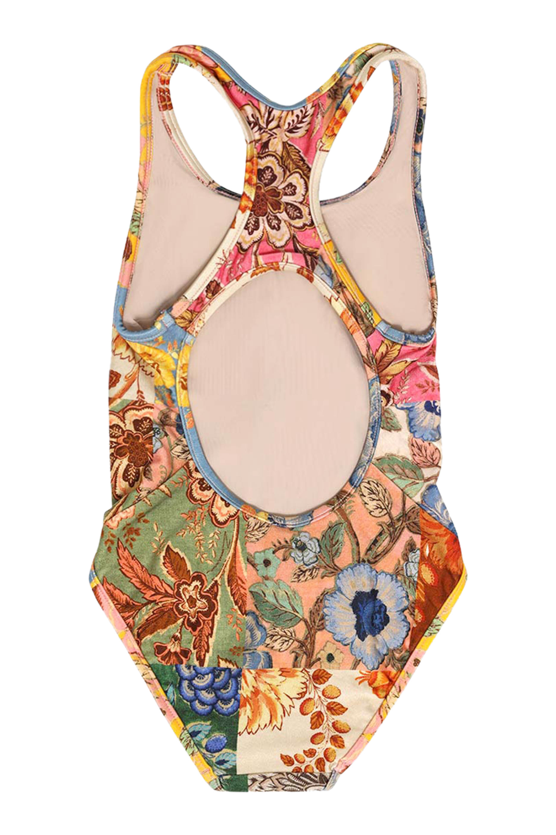 لباس سباحة قطعة واحدة يوني بتصميم رياضي للأطفال