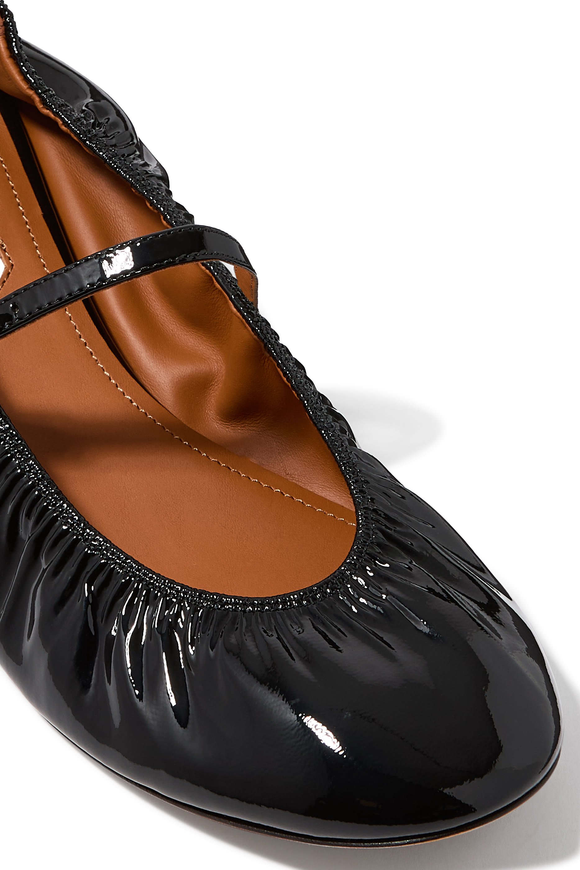 حذاء بالرينا ماري جاين بكعب مسطح