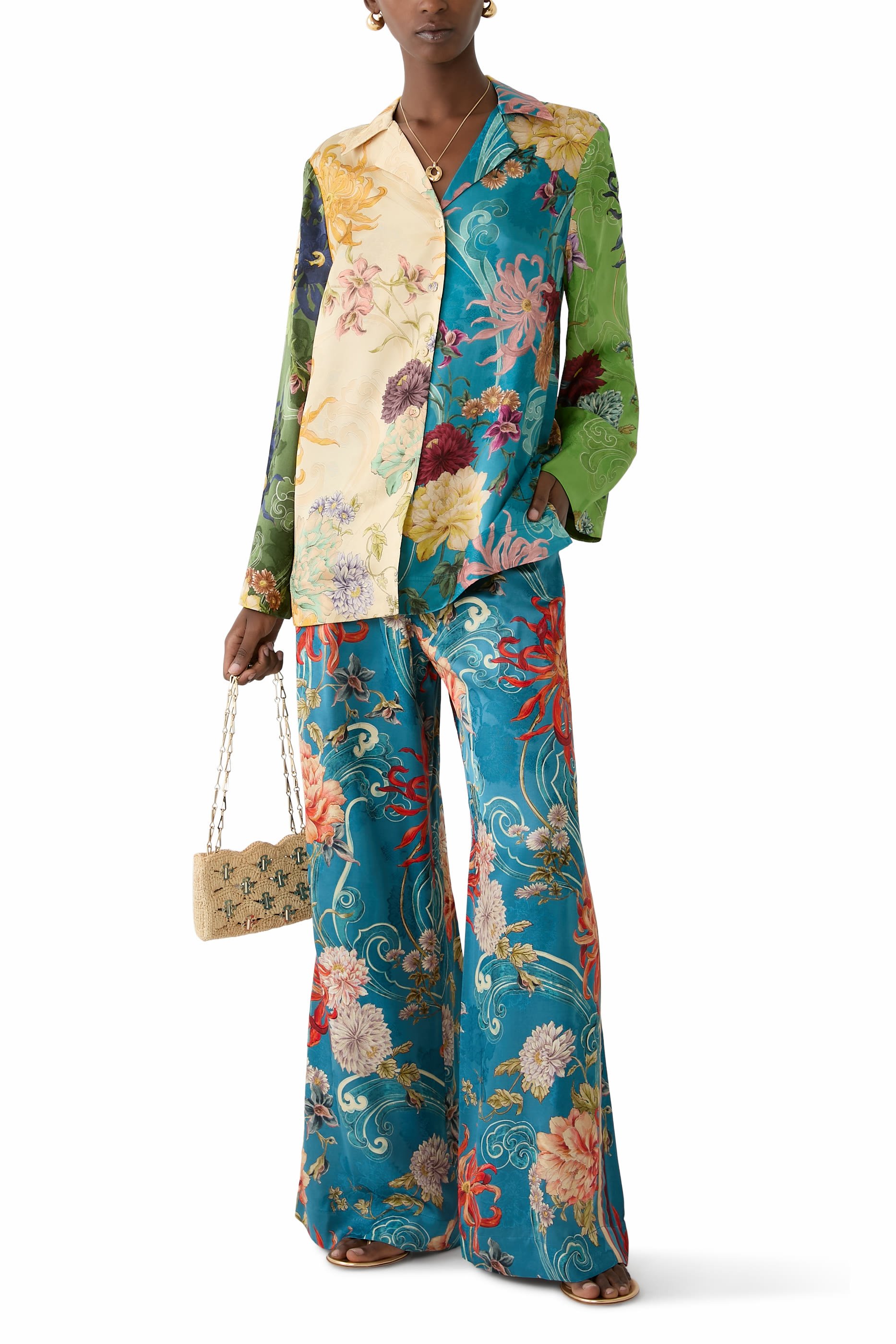 قميص أفيري بتصميم مقسم