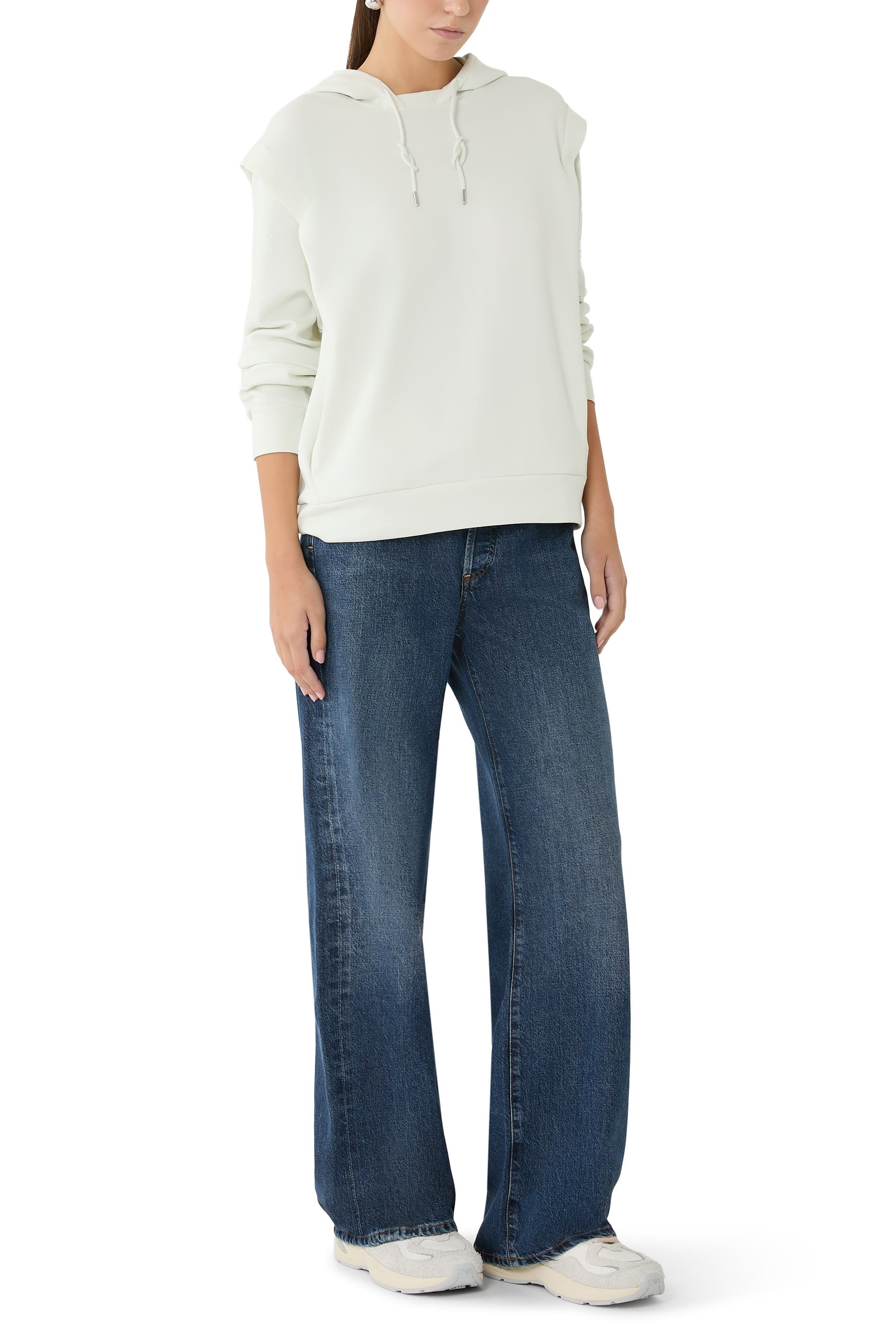 هودي مزين بأحجار الراين