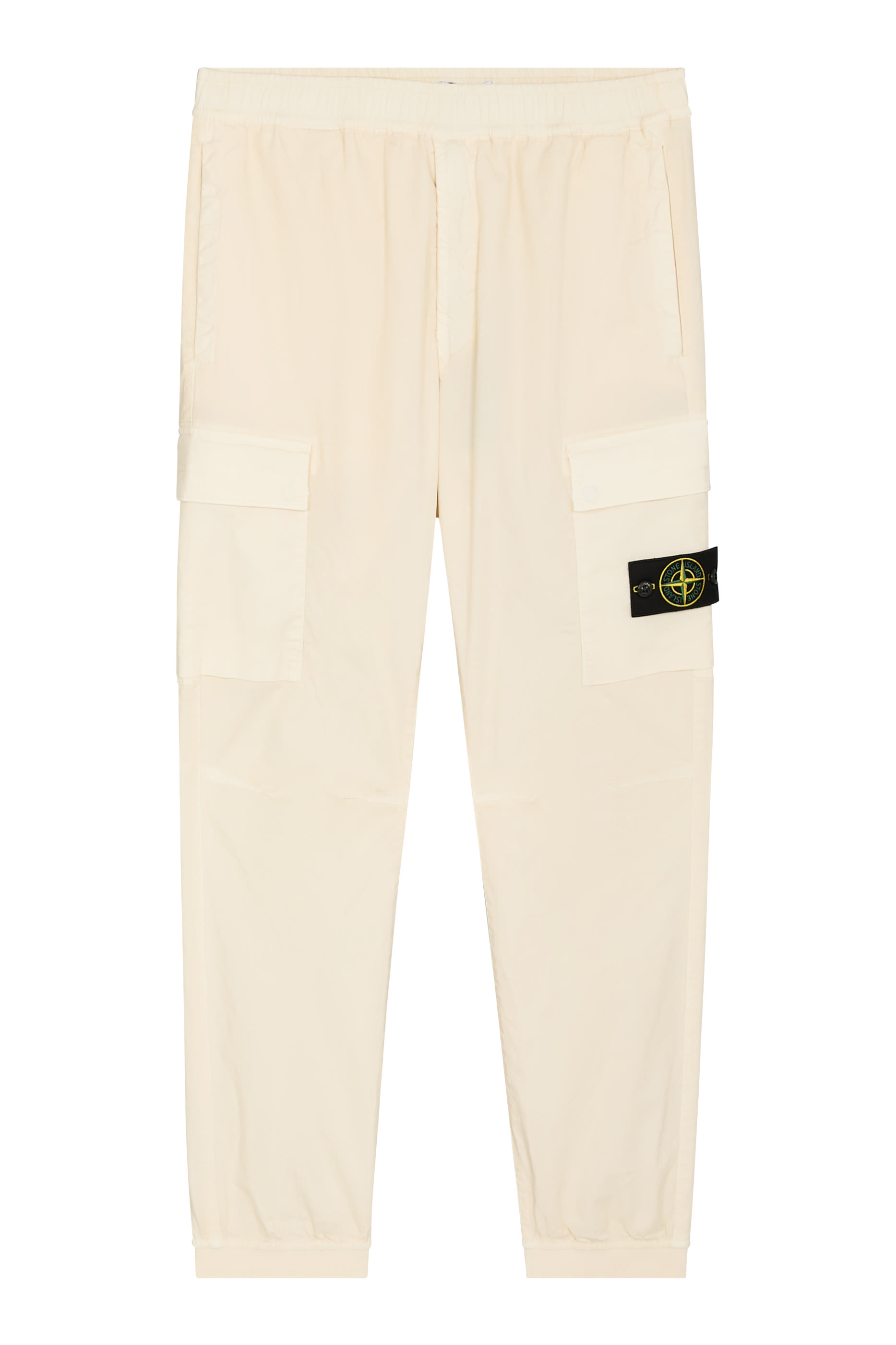 بنطال كارغو بخصر مطاطي ورباط تضييق