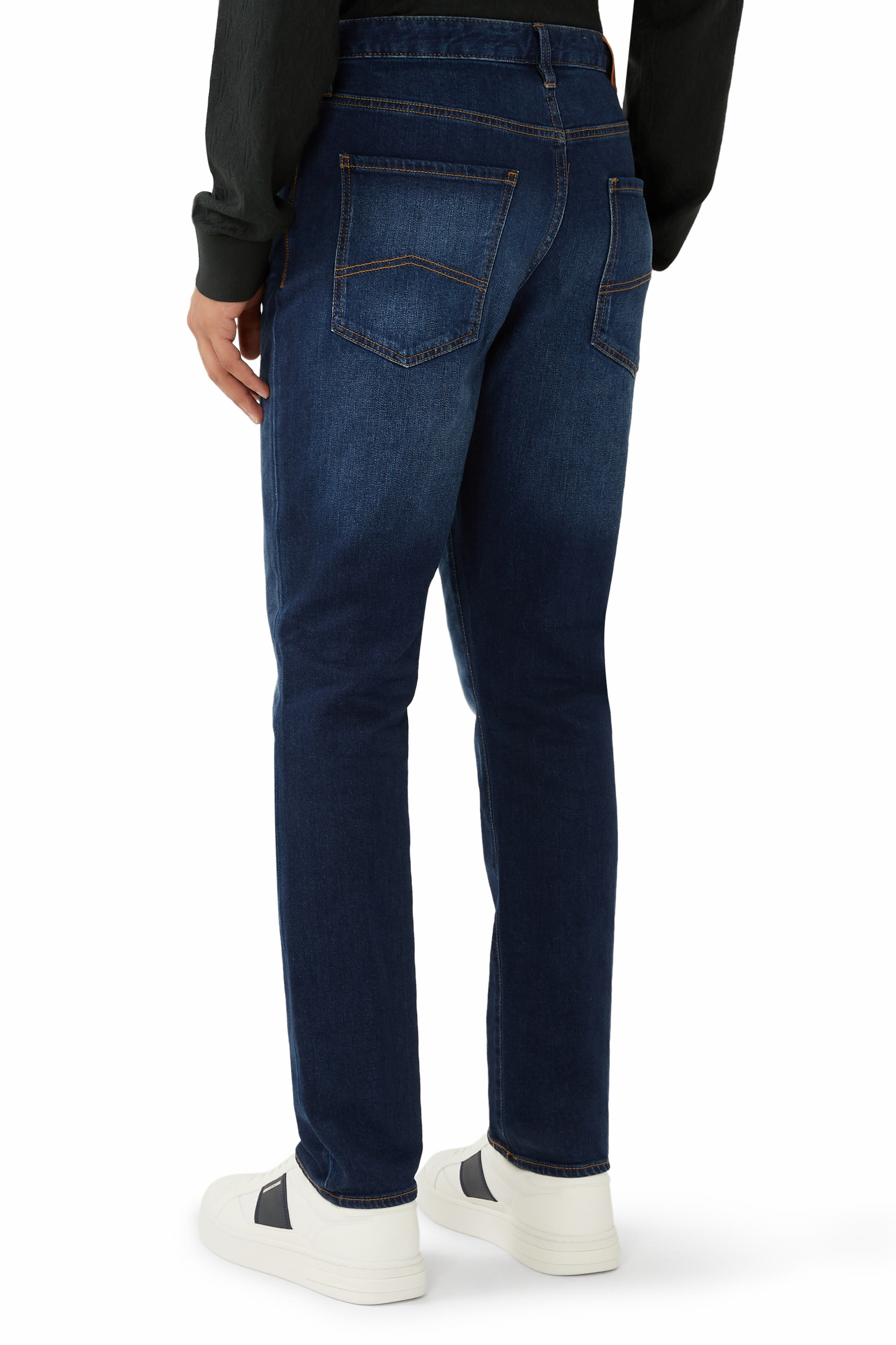 بنطال جينز جاي 14 بقصة ضيقة