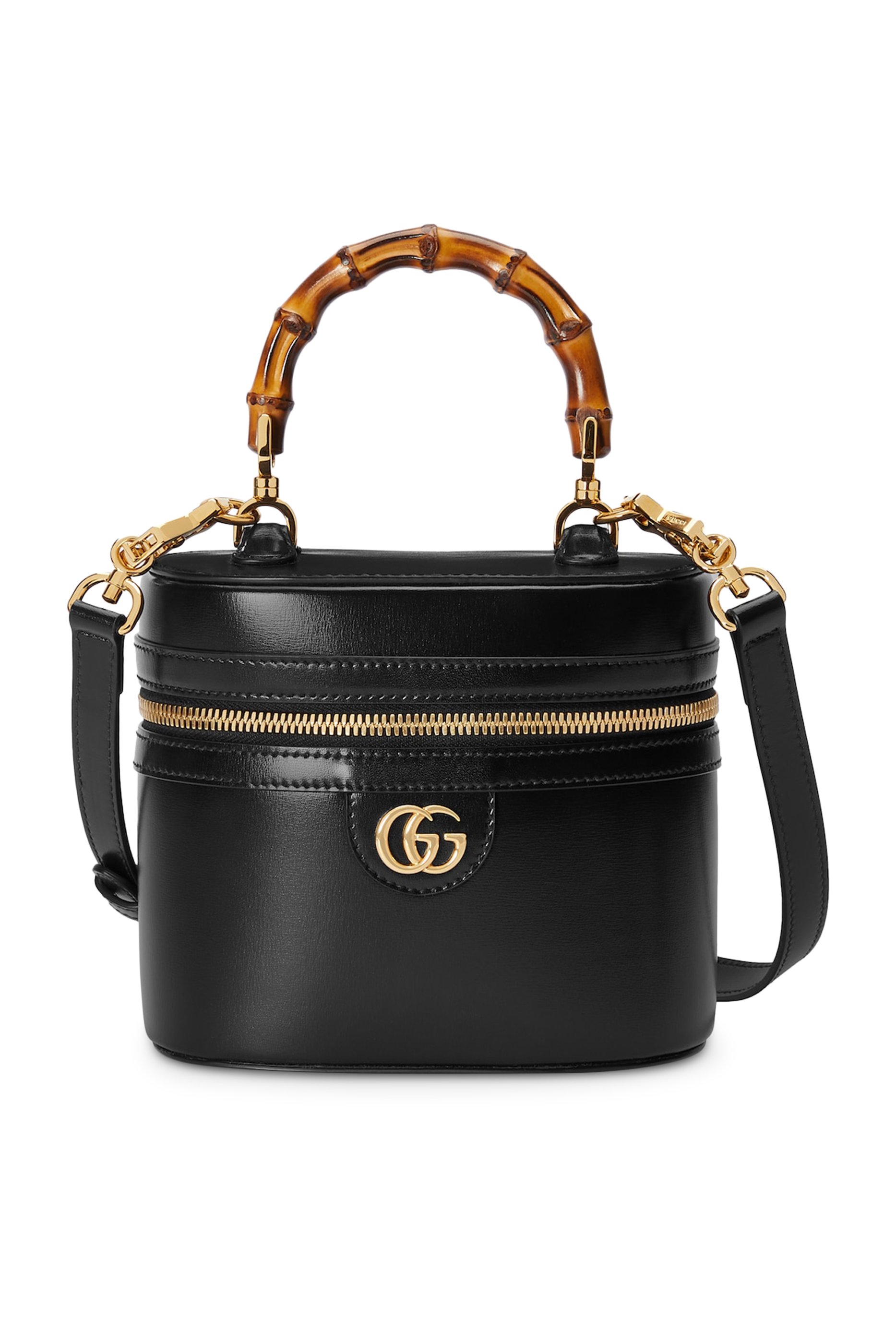 حقيبة كتف بامبو صغيرة