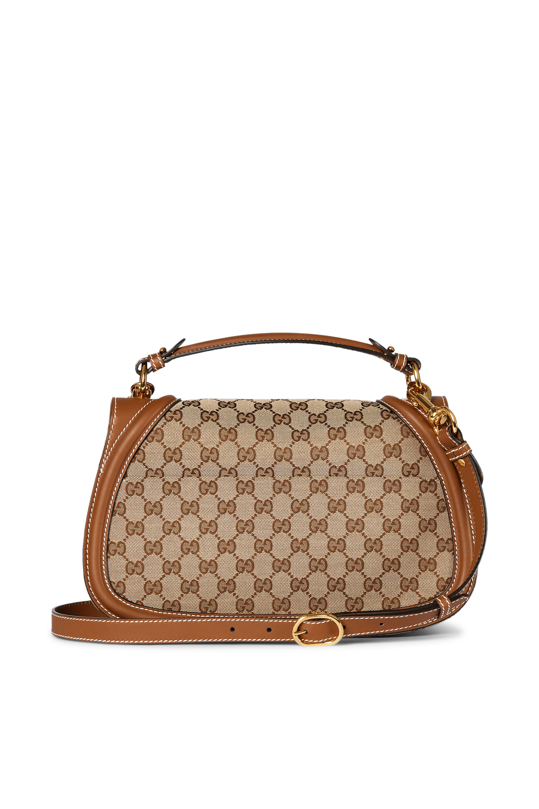 حقيبة يد بلوندي متوسطة بيد علوية