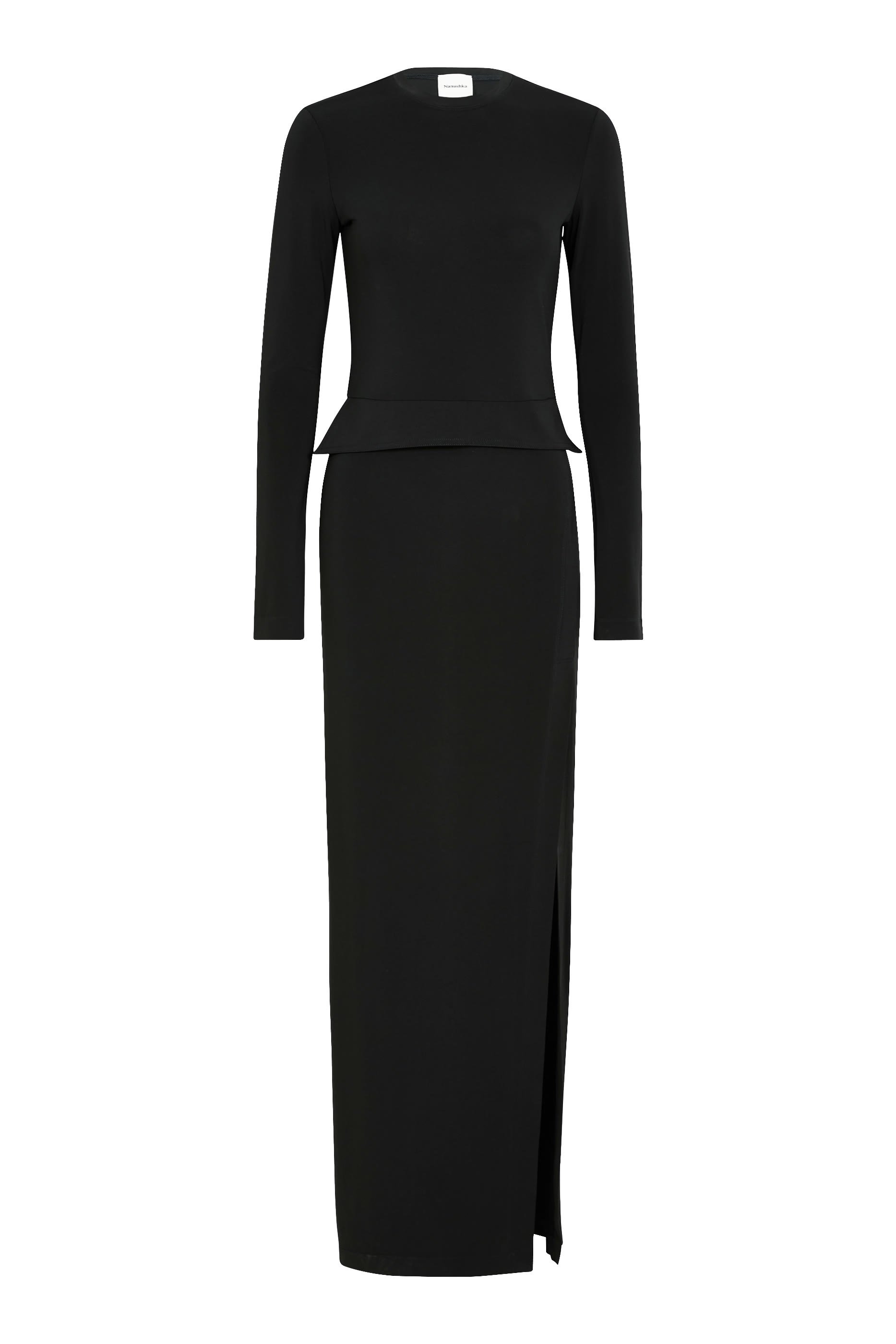 فستان شادا جيرسيه انسيابي