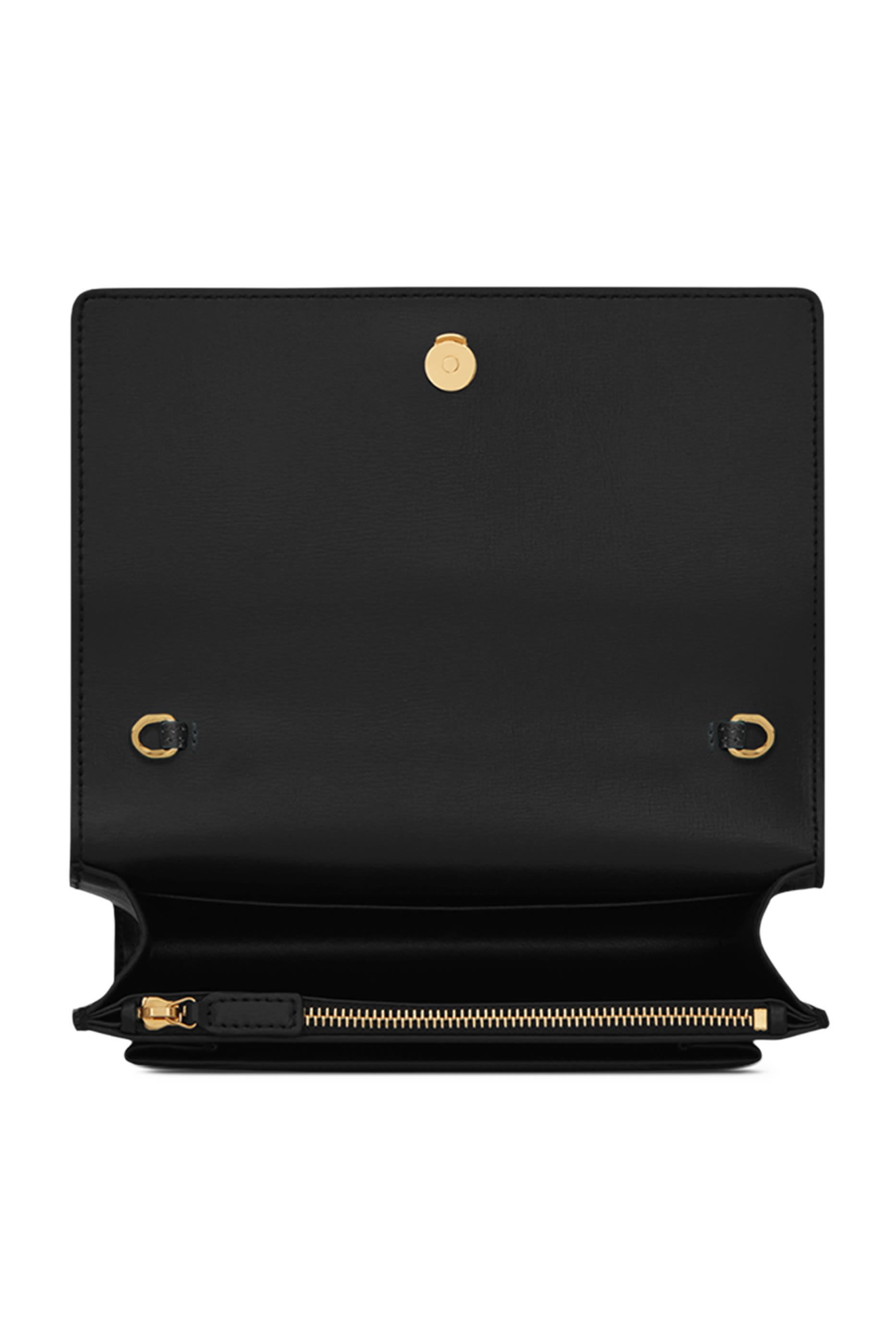 حقيبة صن ست بنمط محفظة بيد علوية وسلسلة