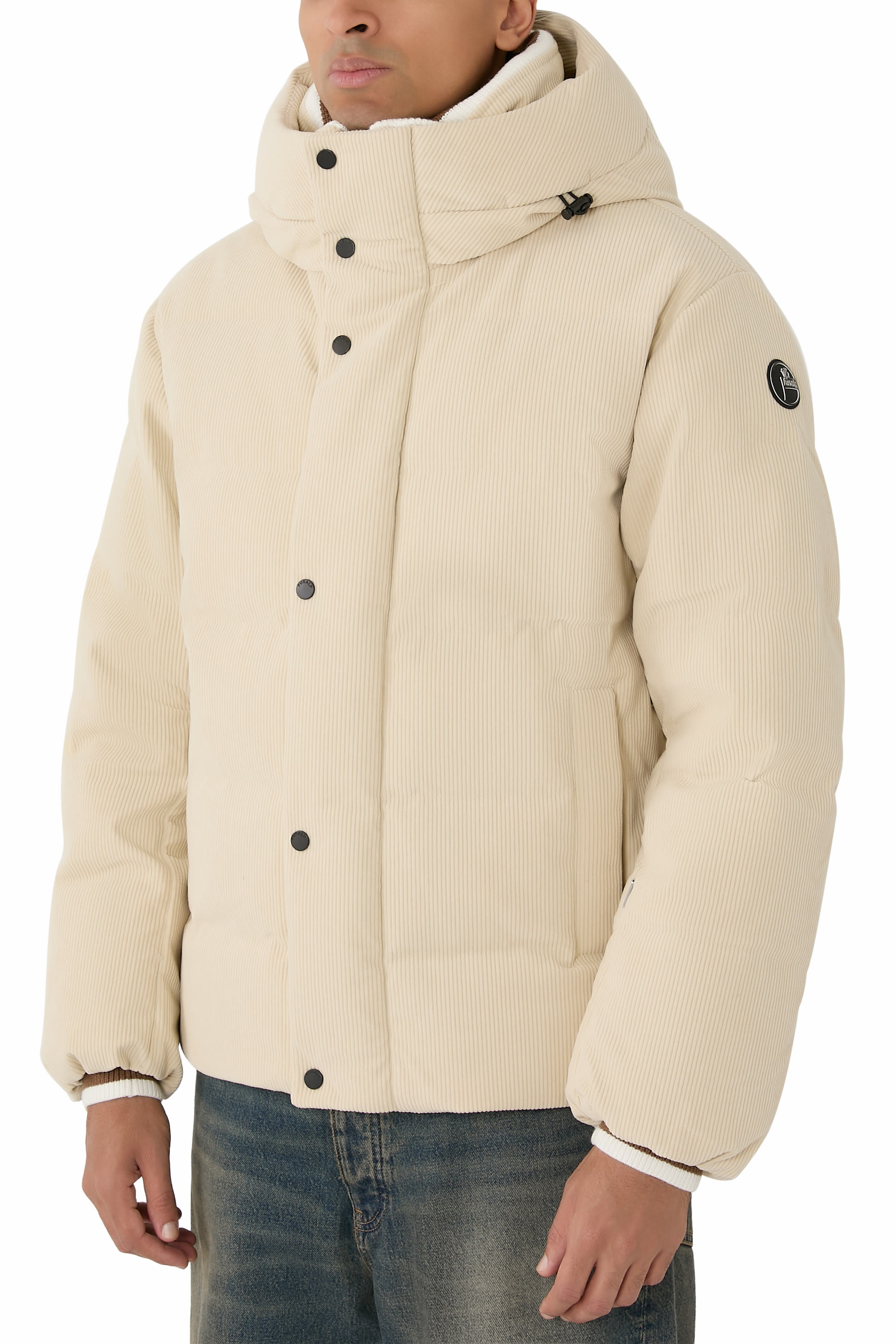 جاكيت أتيلا بتصميم مبطن مخمل