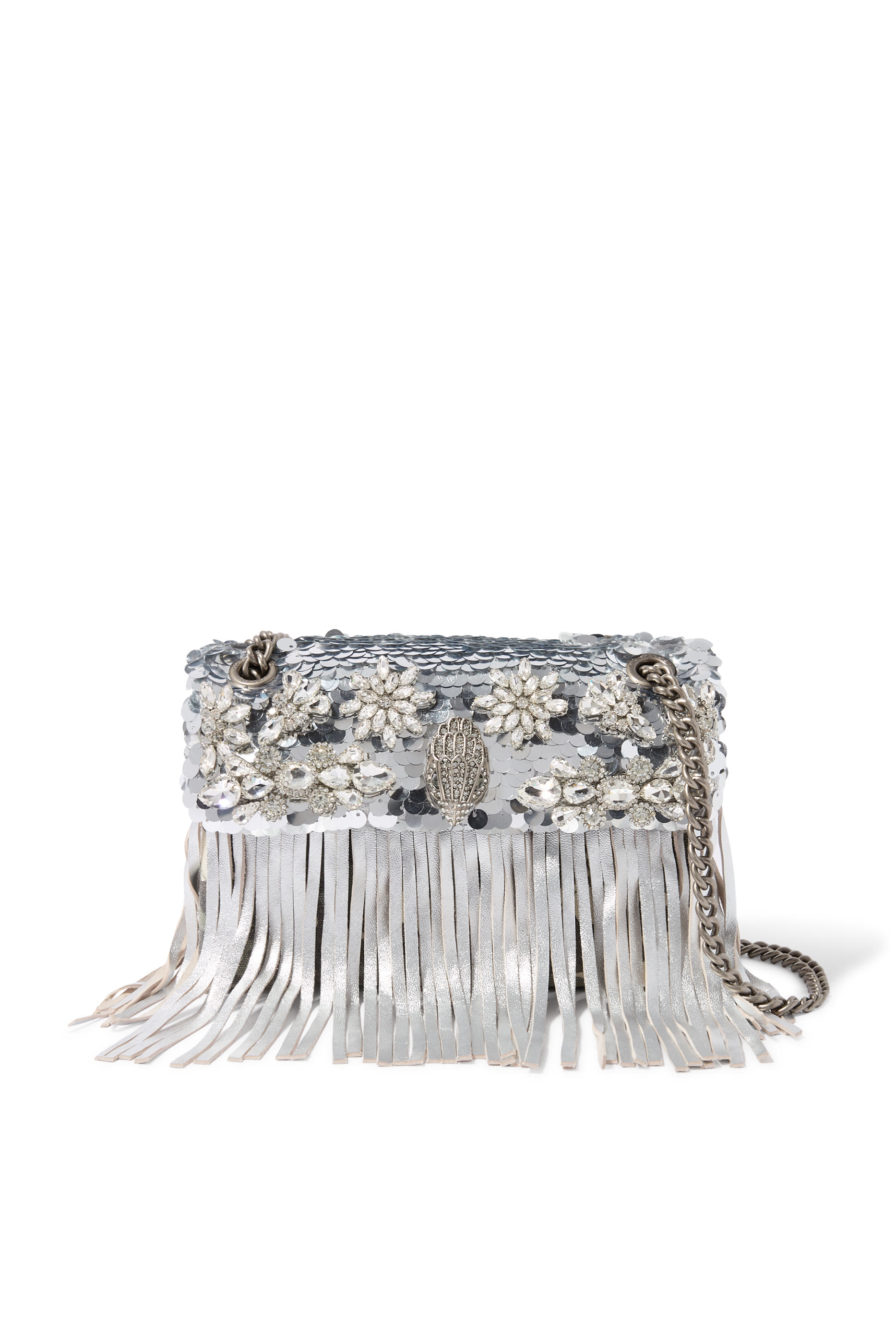 حقيبة كنسينغتون متوسطة بشرابات