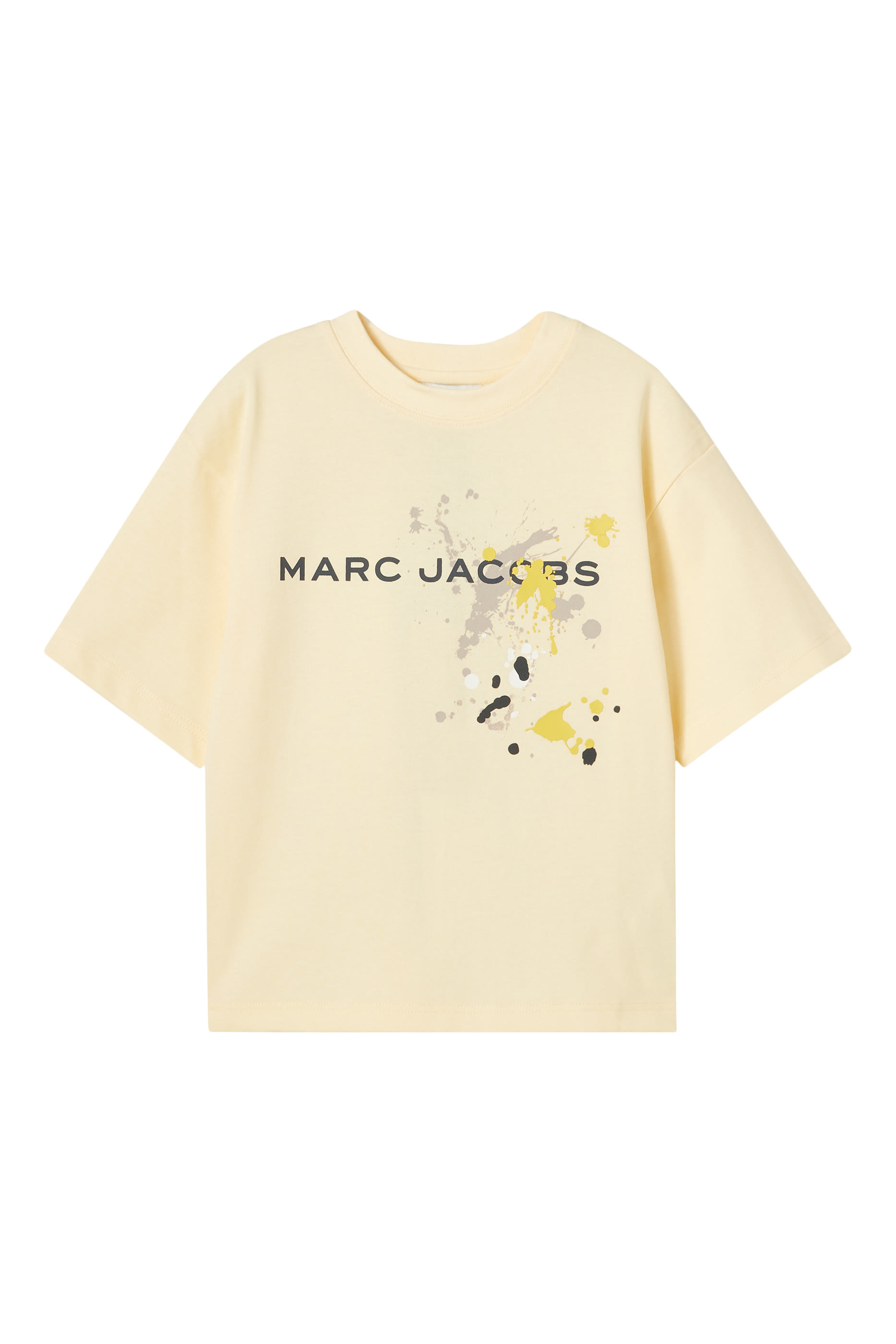 تيشيرت بتفاصيل طلاء متناثرة للأطفال