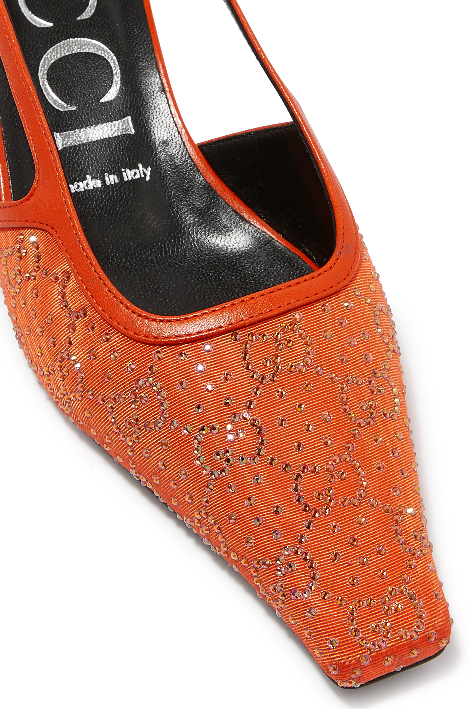 حذاء كلاسيكي بسير خلفي وكعب 35 مم بشعار GG