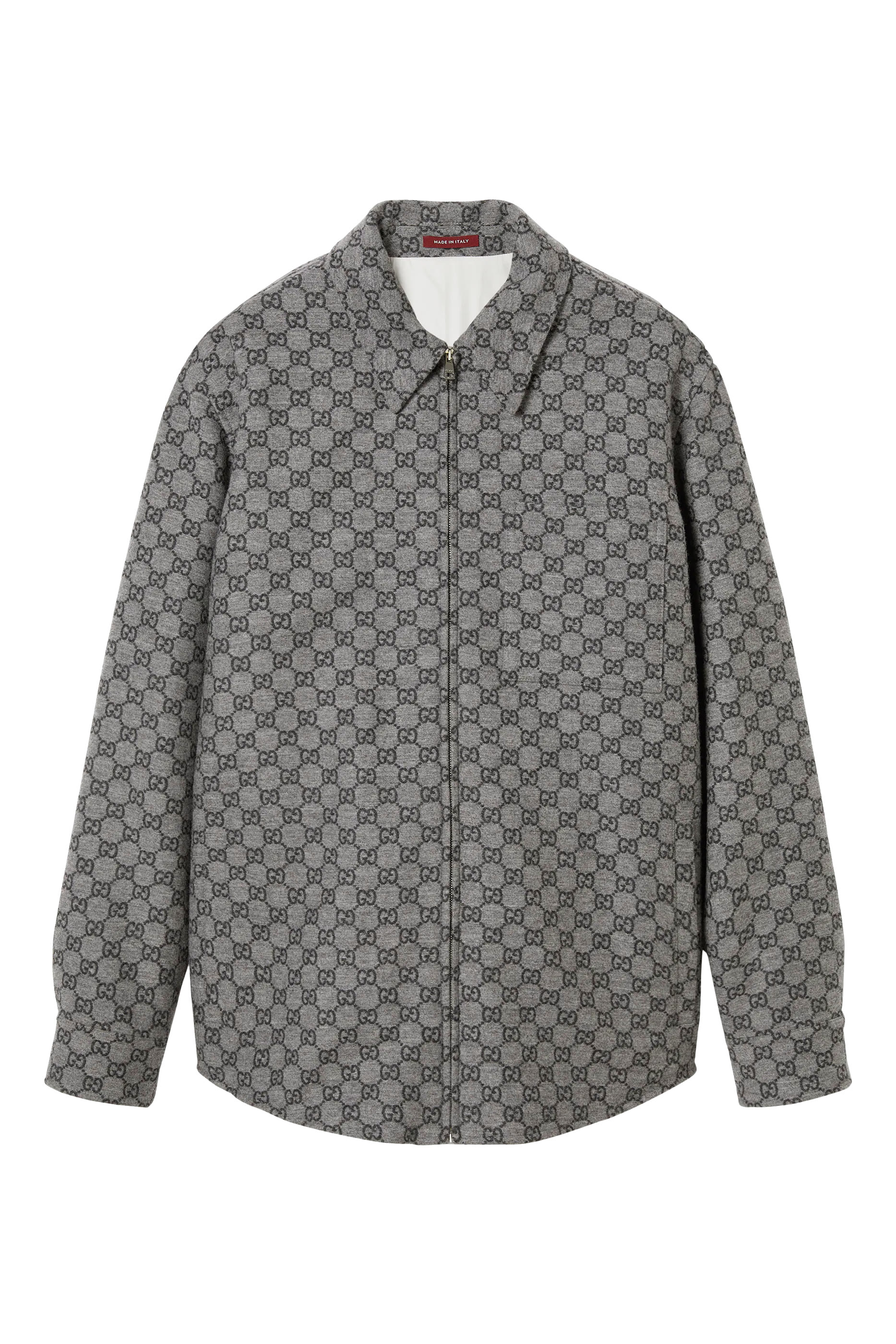 سترة فلانيل بشعار الماركة