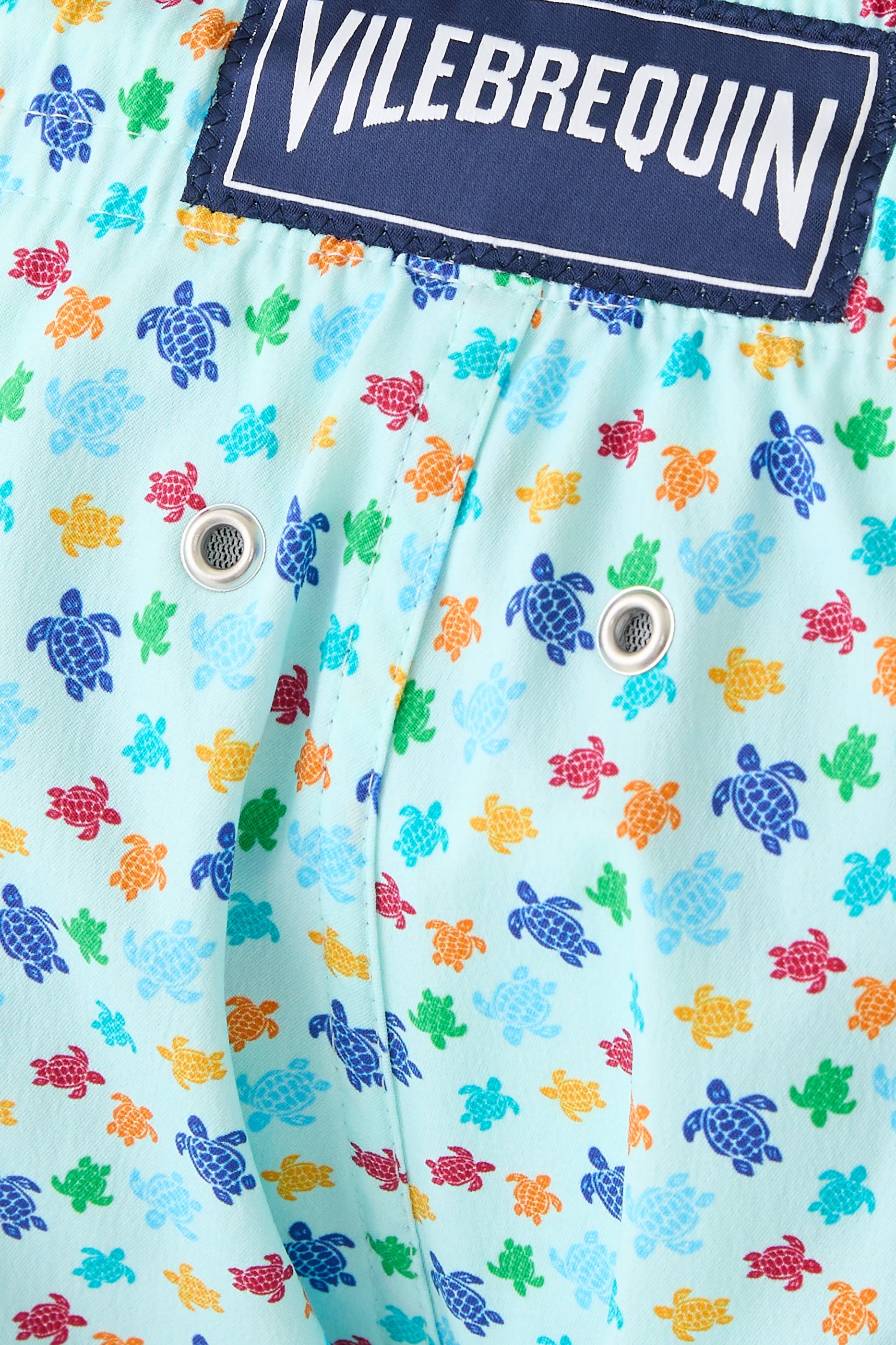 شورت سباحة بنقشة روندو دي تورتويس متعددة الألوان بحجم صغير