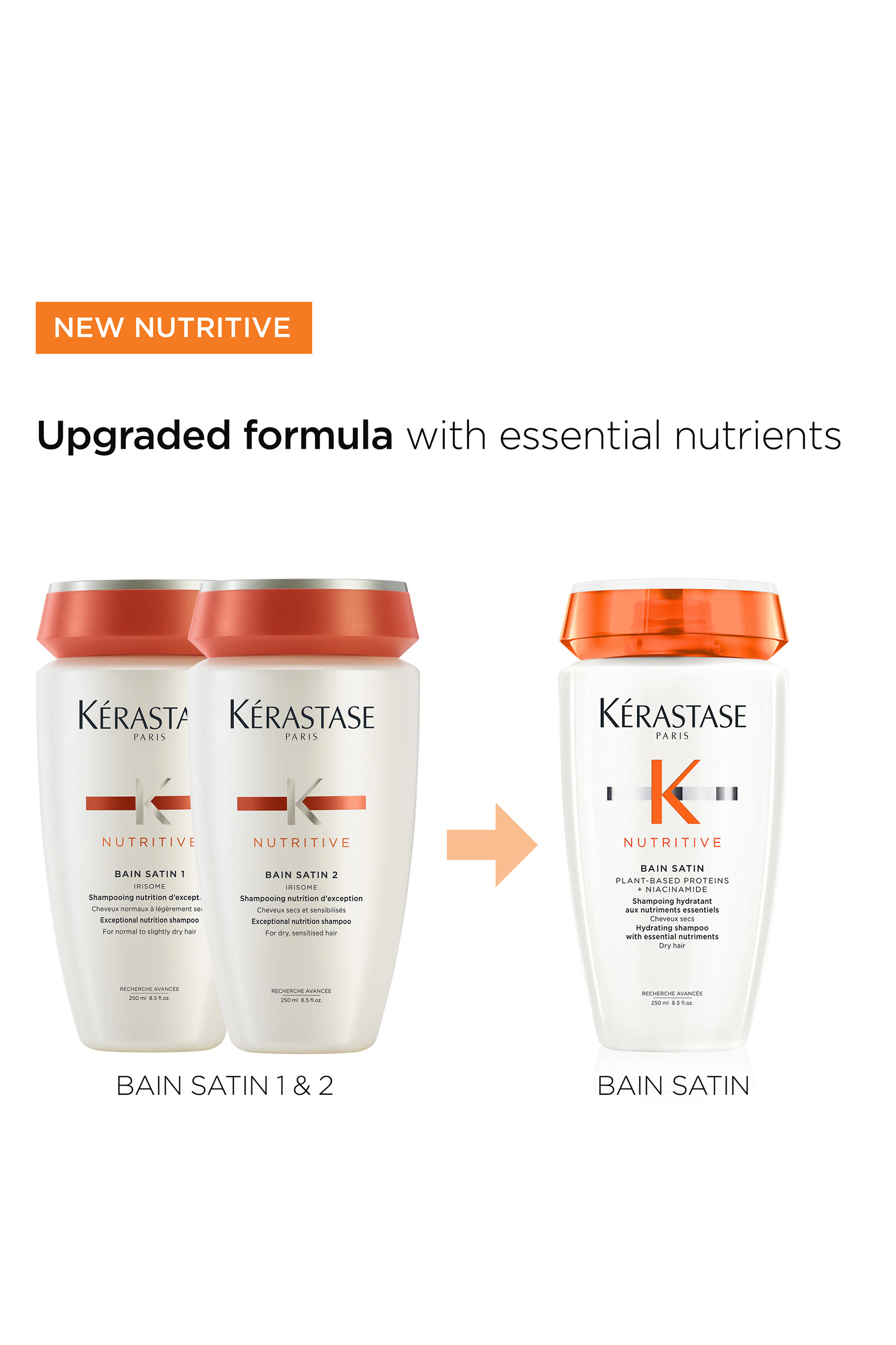 شامبو نوتريتيڤ باين ساتين للشعر الجاف