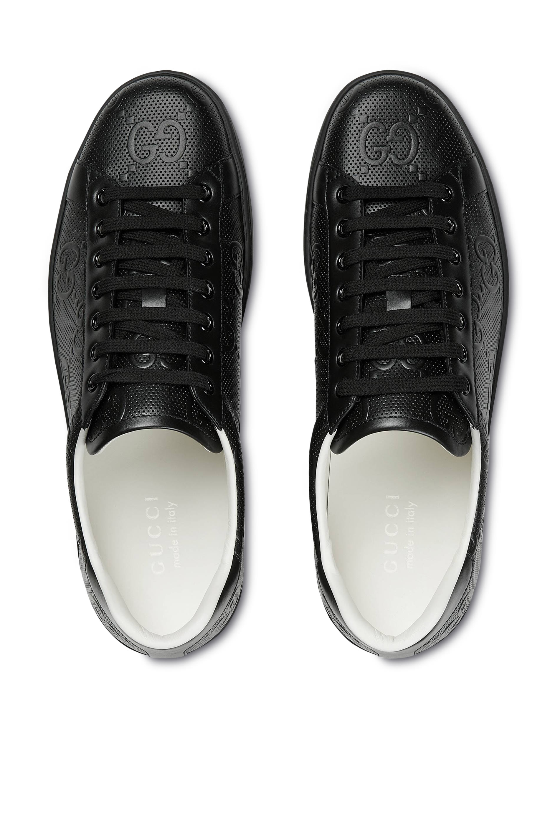 سنيكرز إيس بنقشة شعار حرفي GG