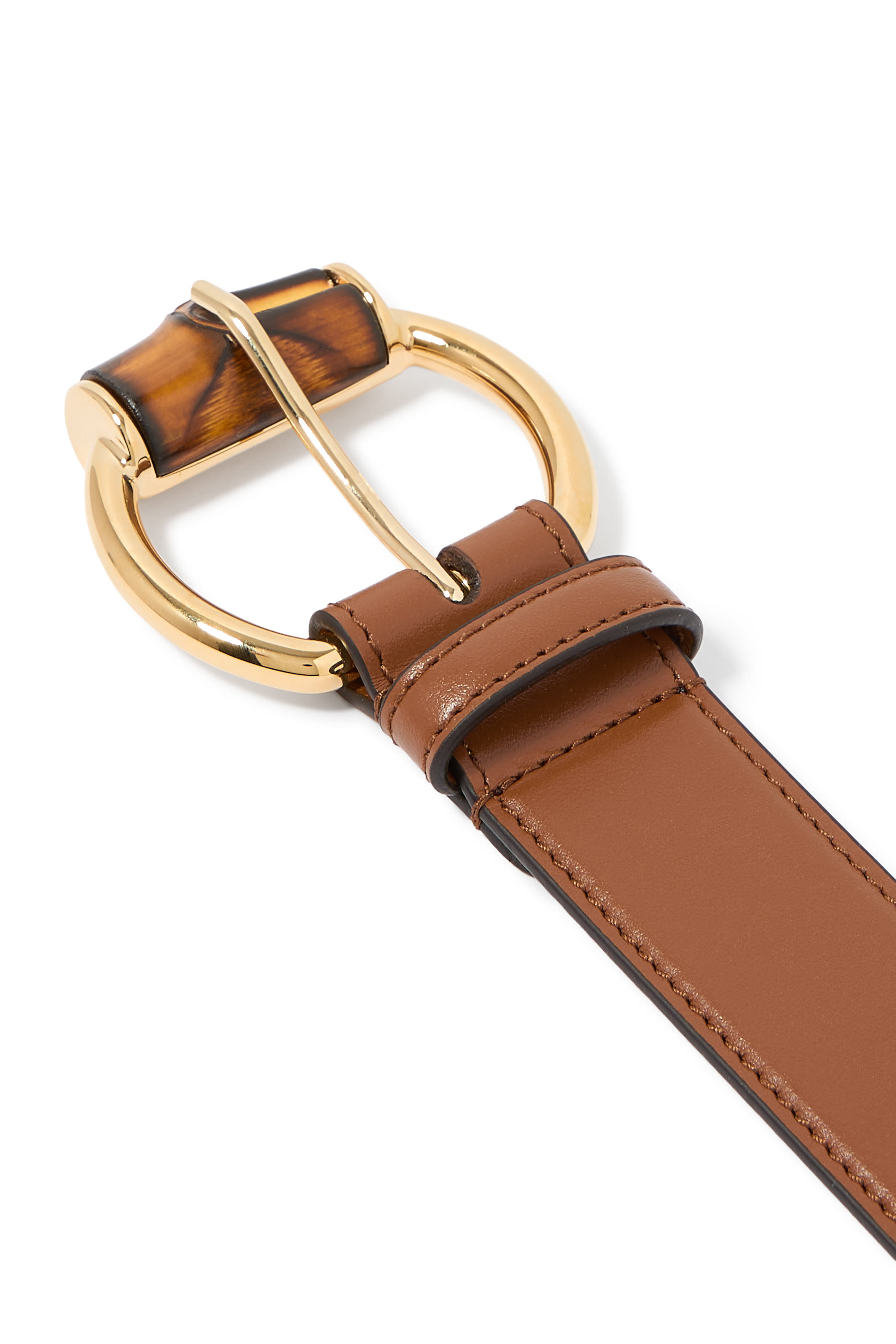 حزام بمشبك بتفاصيل بامبو