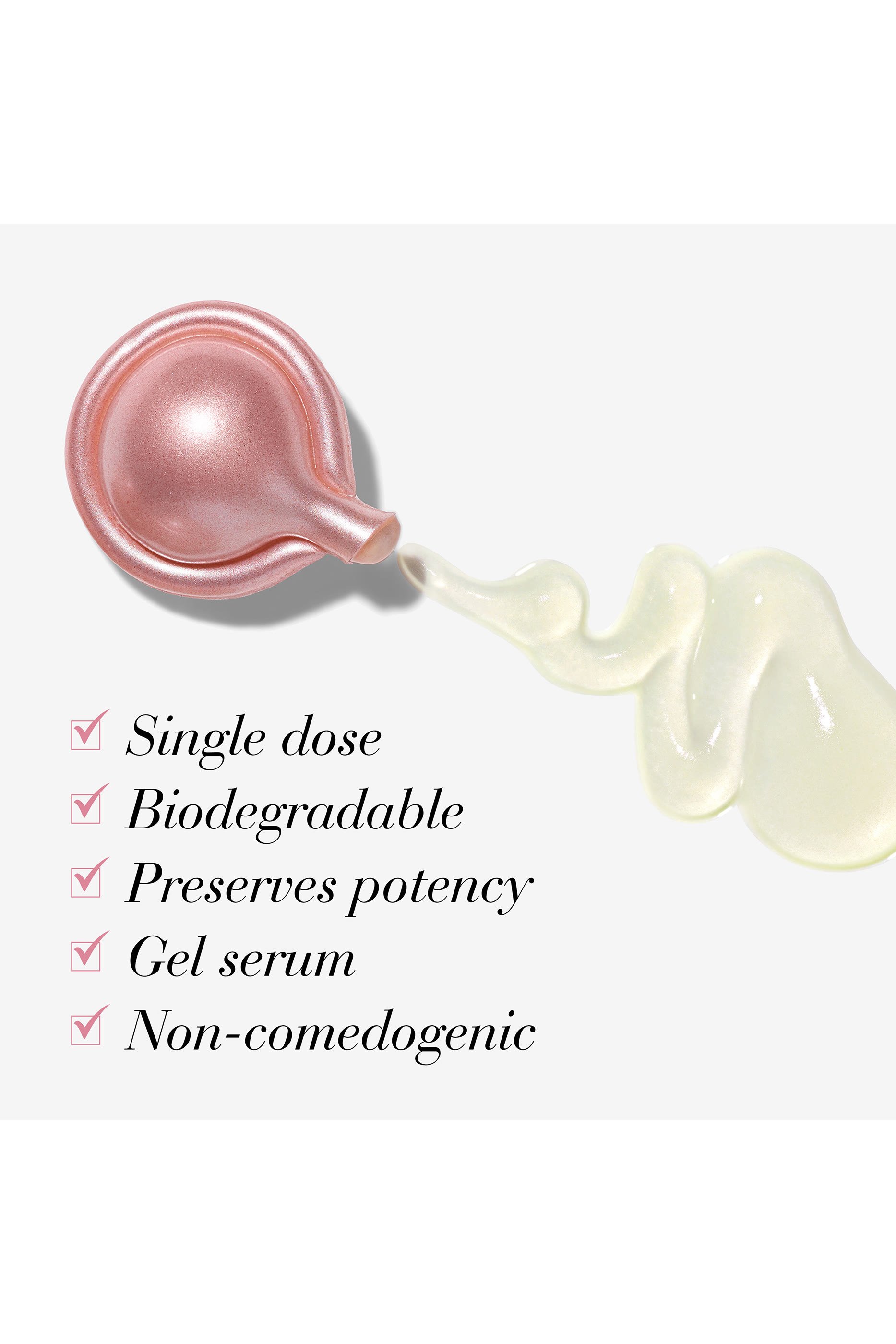 كبسولات سيروم الريتينول والسيراميد وهيدروكسي بيناكولون ريتينويت لتسريع عملية تجديد البشرة