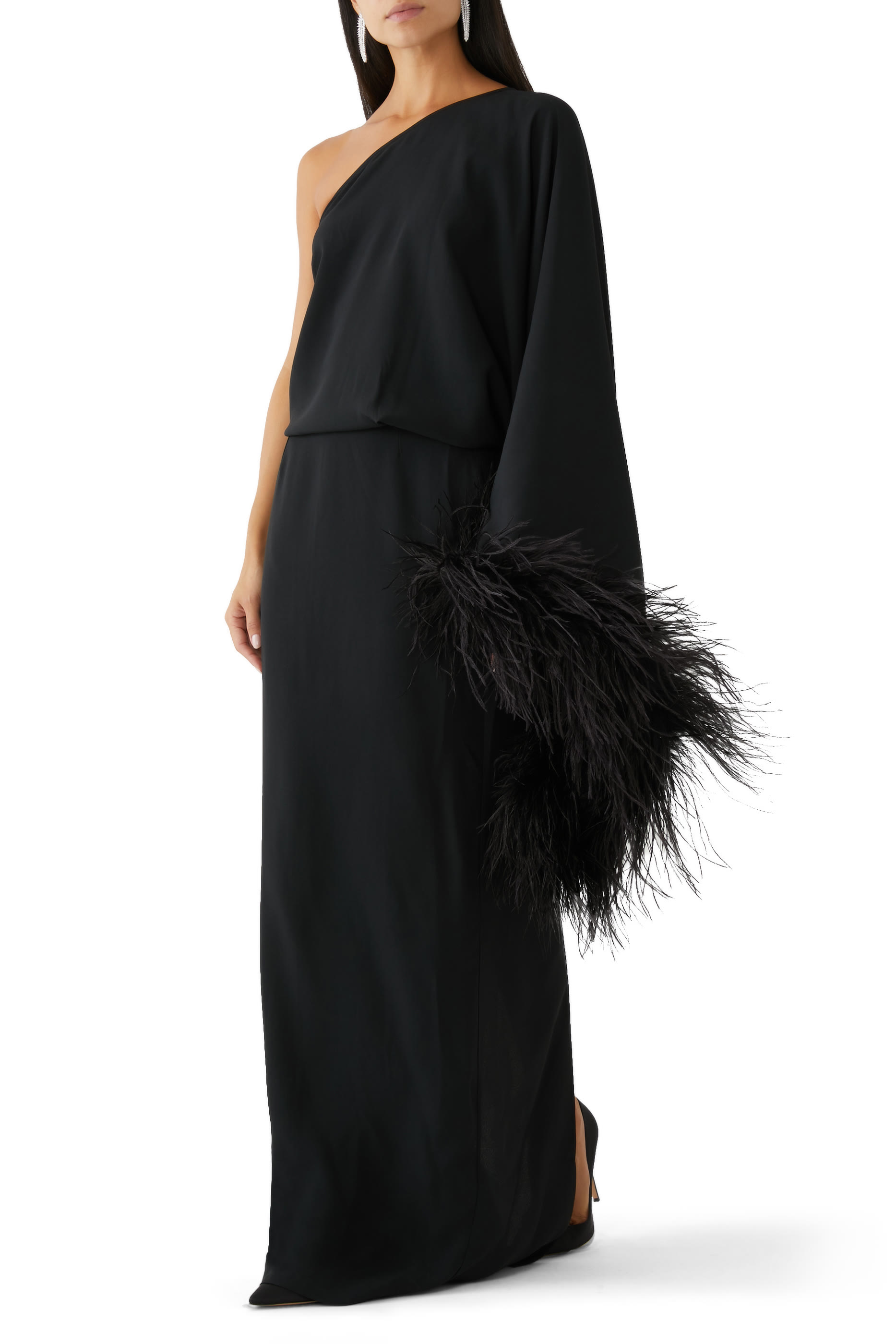 فستان ايتيرنتي مزين بريش