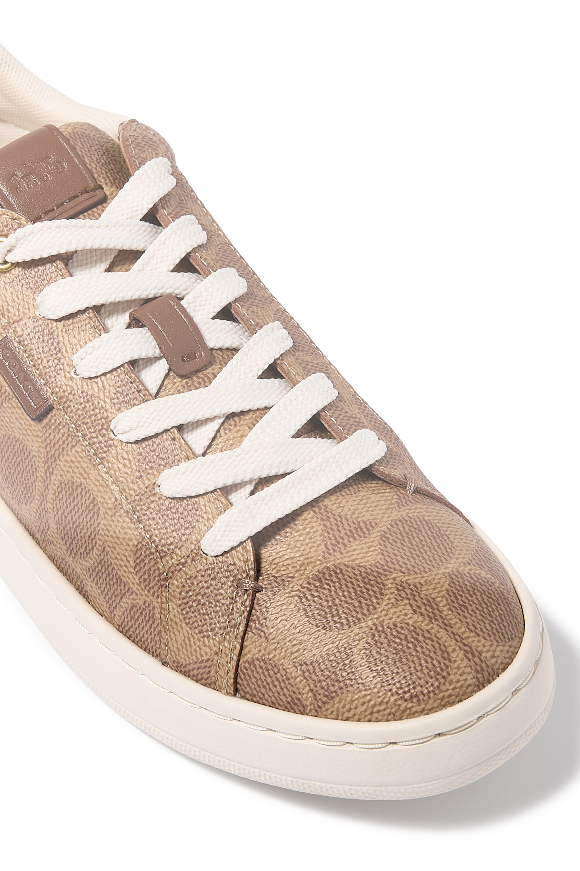 سنيكرز بكاحل منخفض قماش قنب