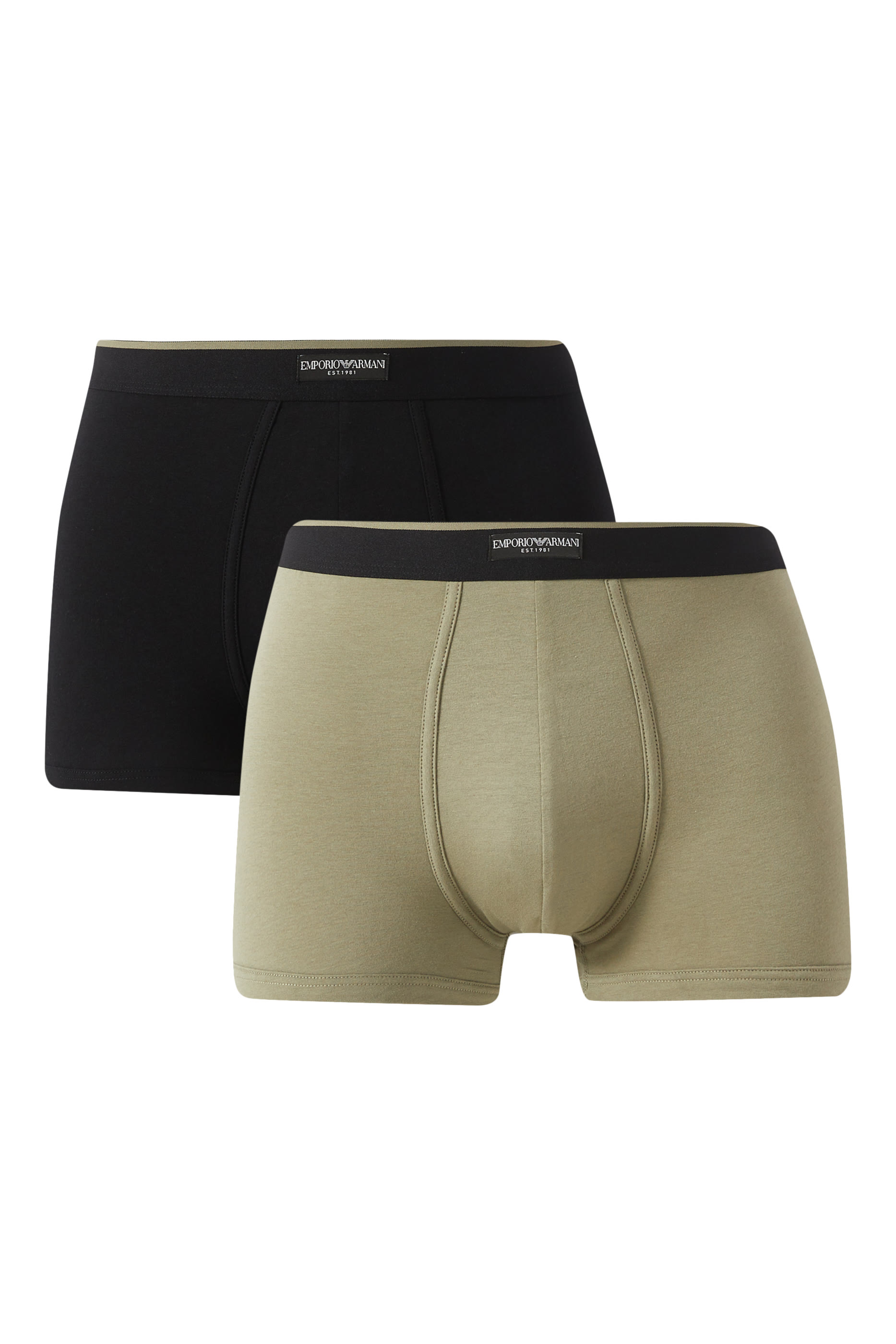 سروال داخلي بشعار الماركة، قطعتين