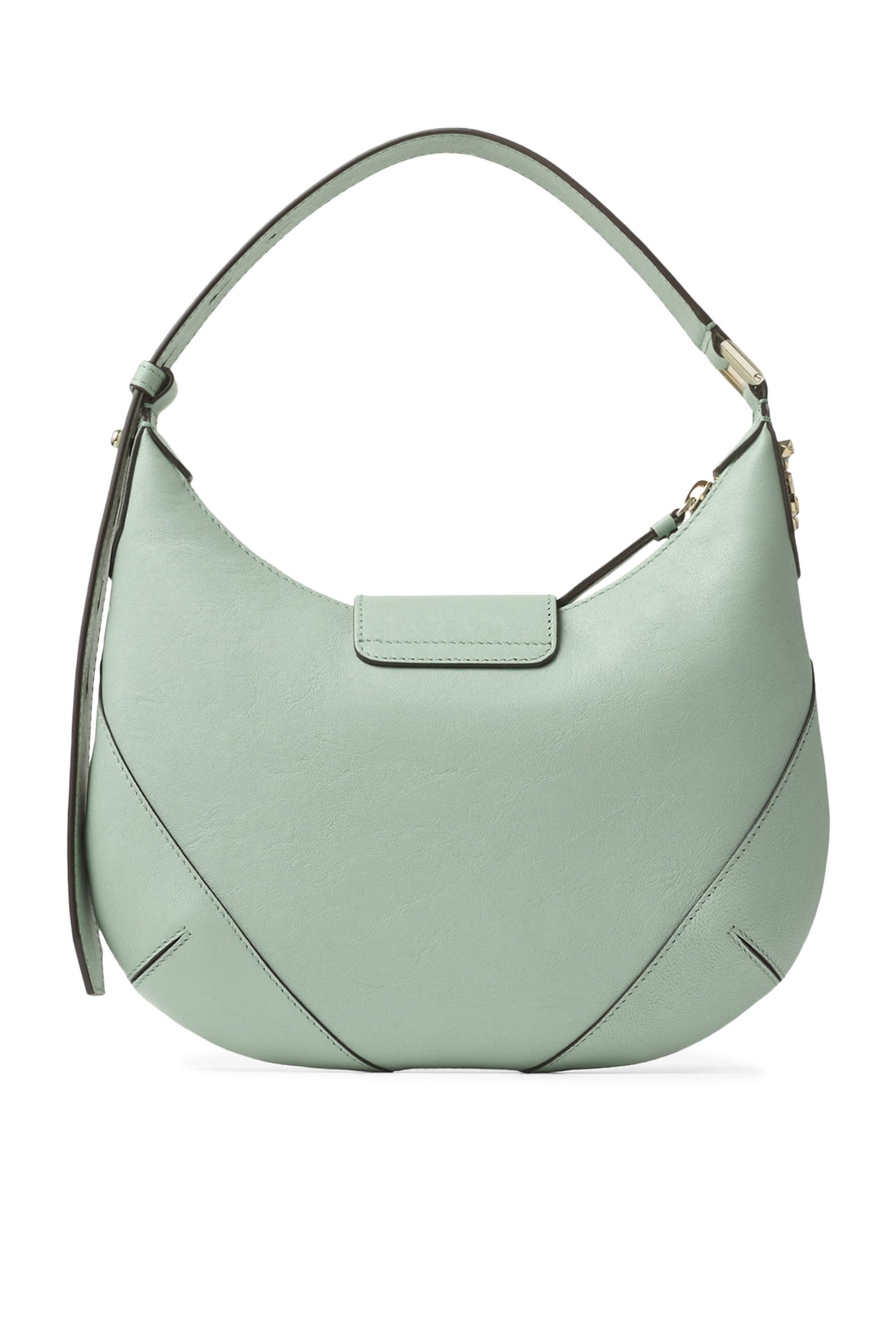 حقيبة كتف هوبو بحلية معدن