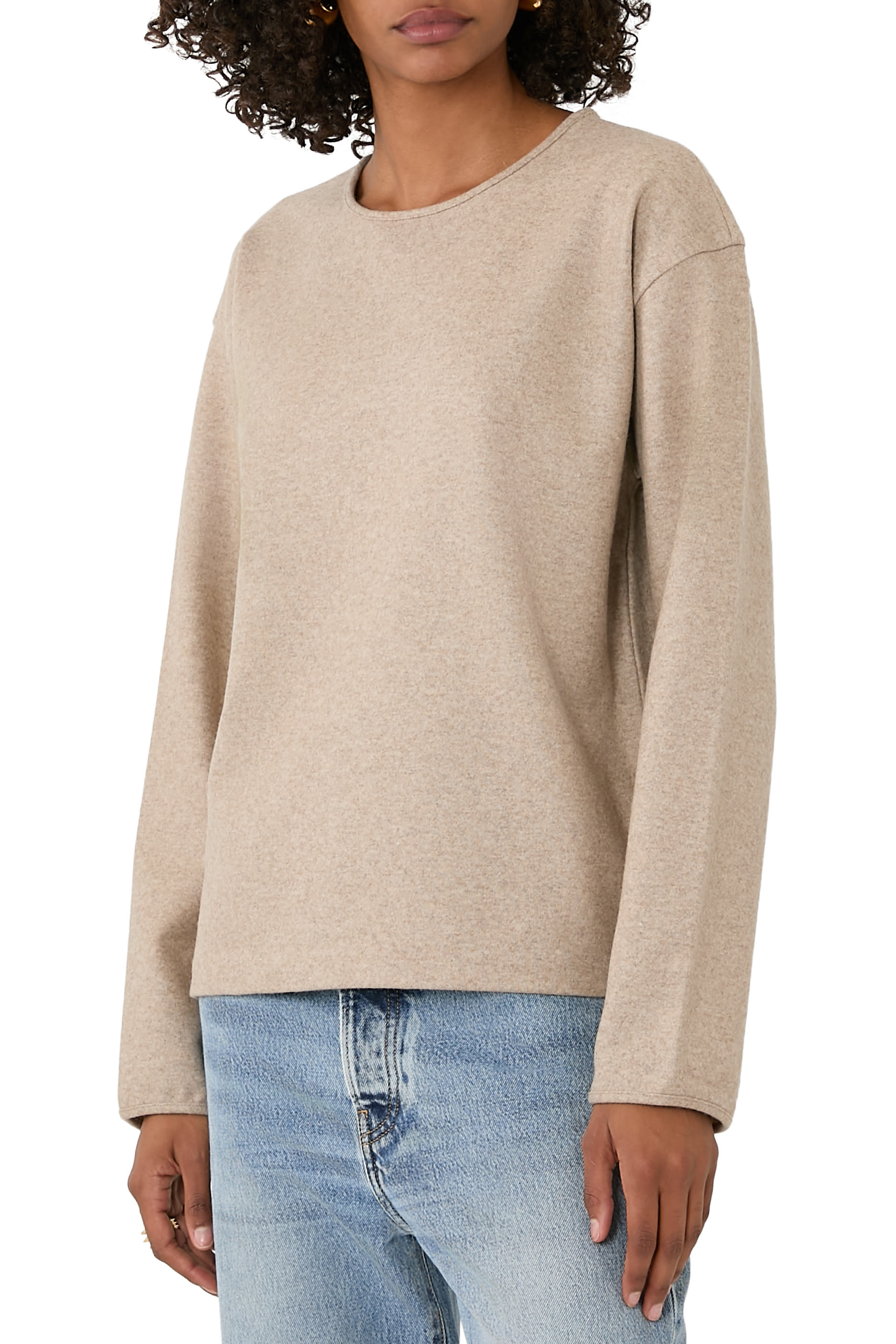Italian Wool-Blend Lounge Pullover