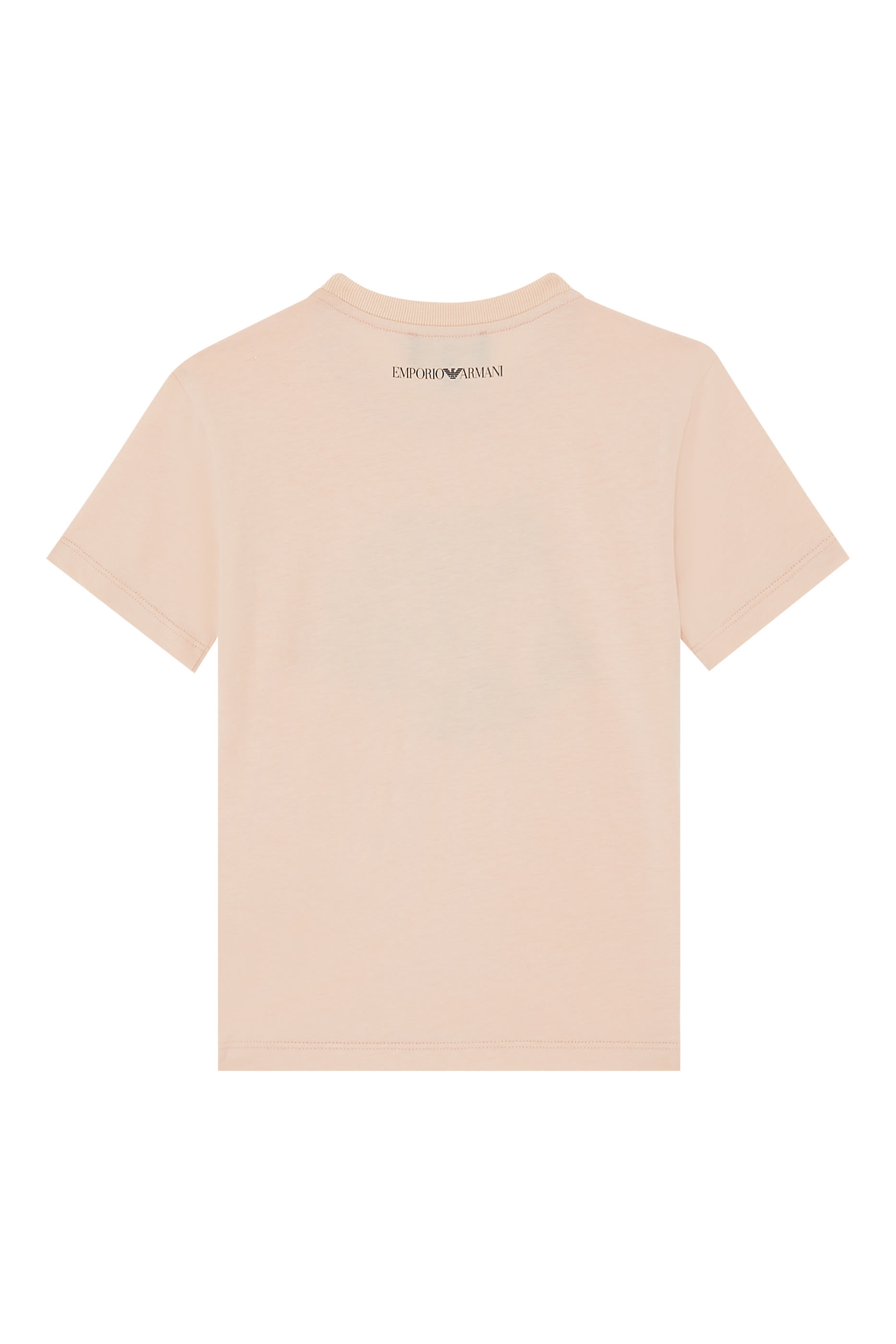 تيشيرت بطبعات شعار الماركة للأطفال